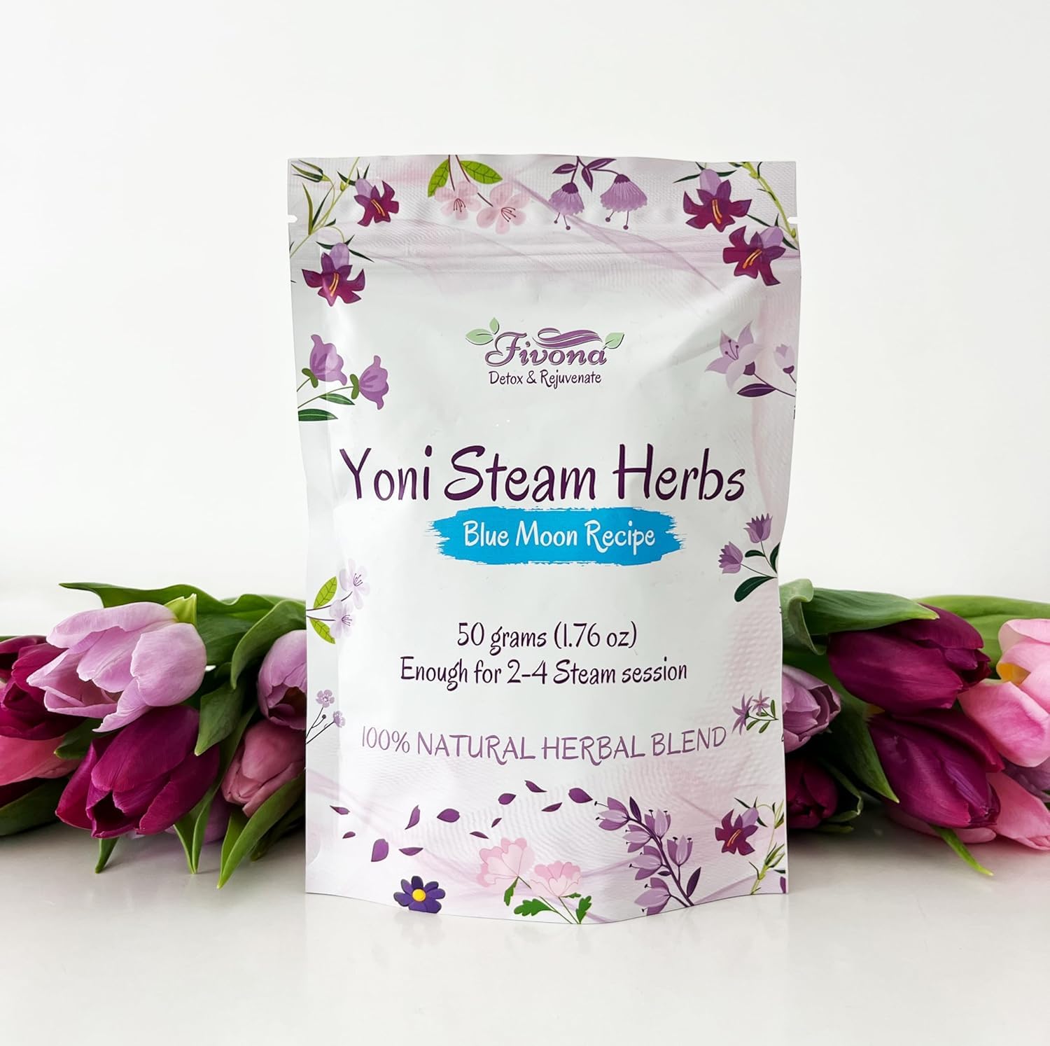 Fivona Yoni Steam Kit 2 in 1 for Herbal V Steaming Sitz Bath Seat with Yoni Steam Herbs Bundle - at Home V-SPA Cleansing Set for Toilet Bowl - Detox and Rejuvenate with All-Natural Herbal Therapy