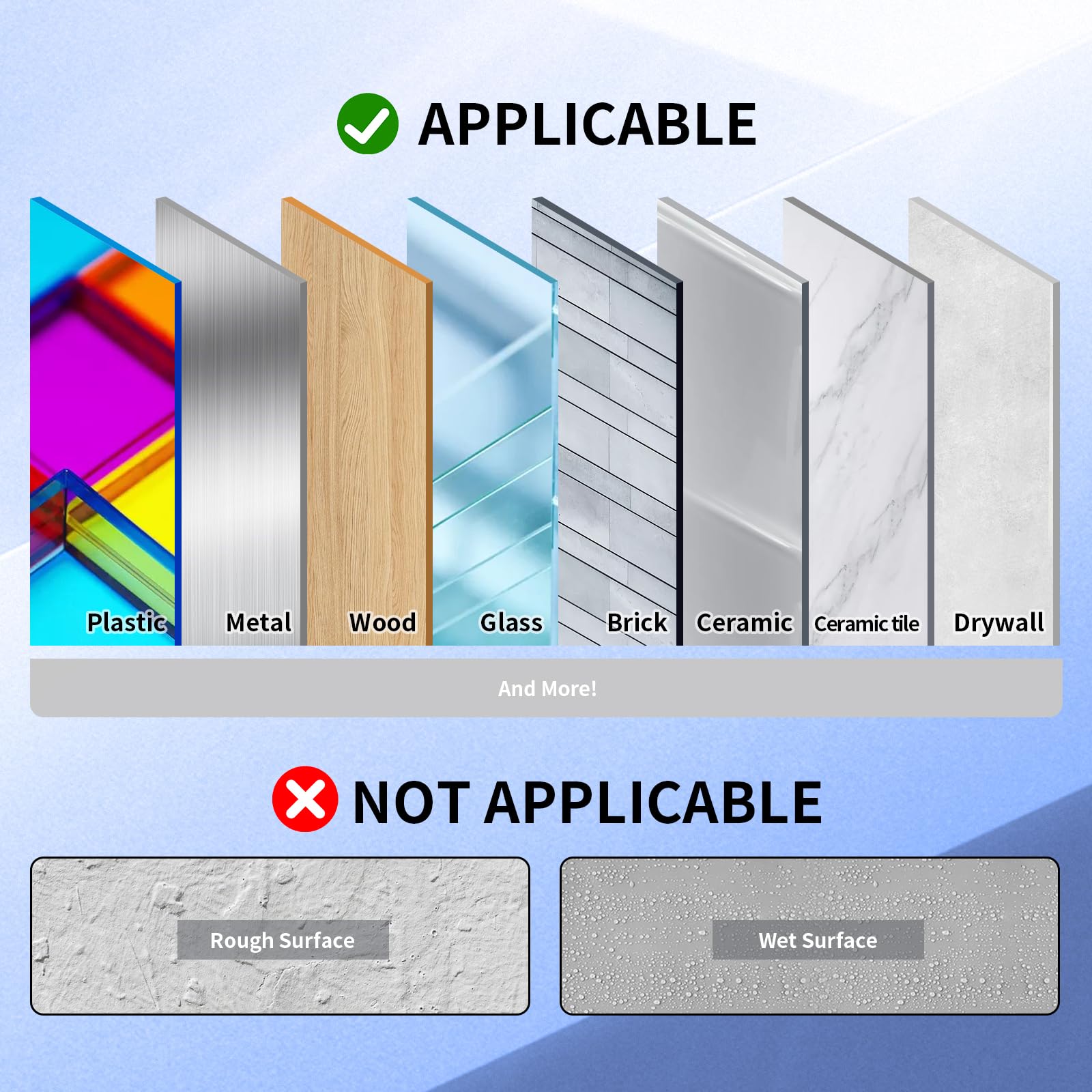 PHIXBEAR Super Strong Adhesive Tape, Made of 3M VHB, Automotive Double Sided Tape,Heavy Duty Mounting Molding Tape fits Car Trim, 2 Pack 0.6Inx15Ft