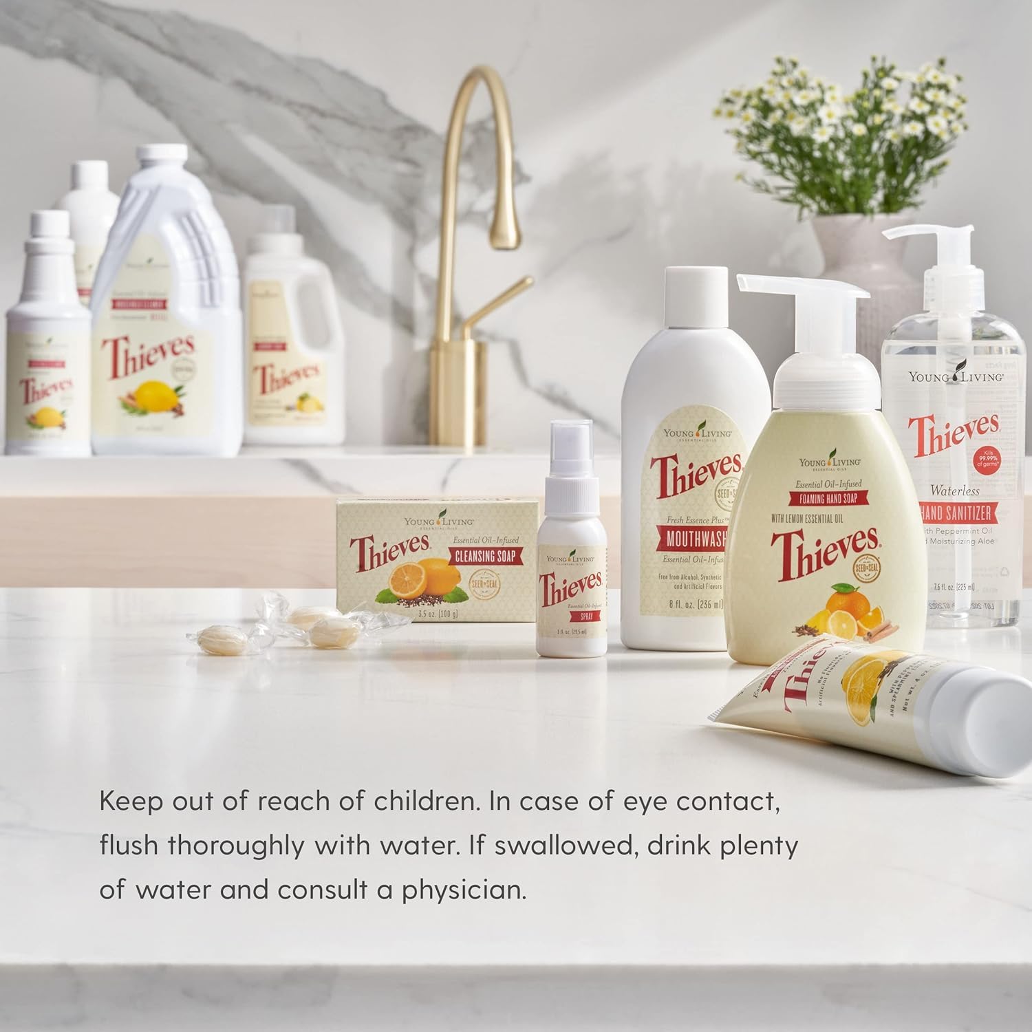 Young Living Thieves Ultra Concentrated Laundry Soap - Potent and Plant Based - 32 fl oz