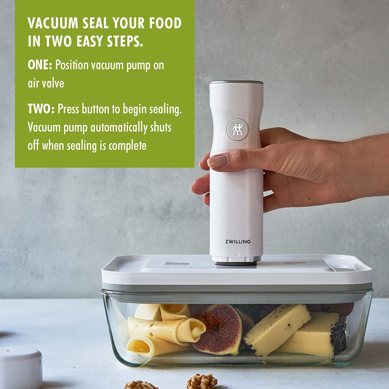 ZWILLING Fresh & Save Vacuum Fridge Glass Container