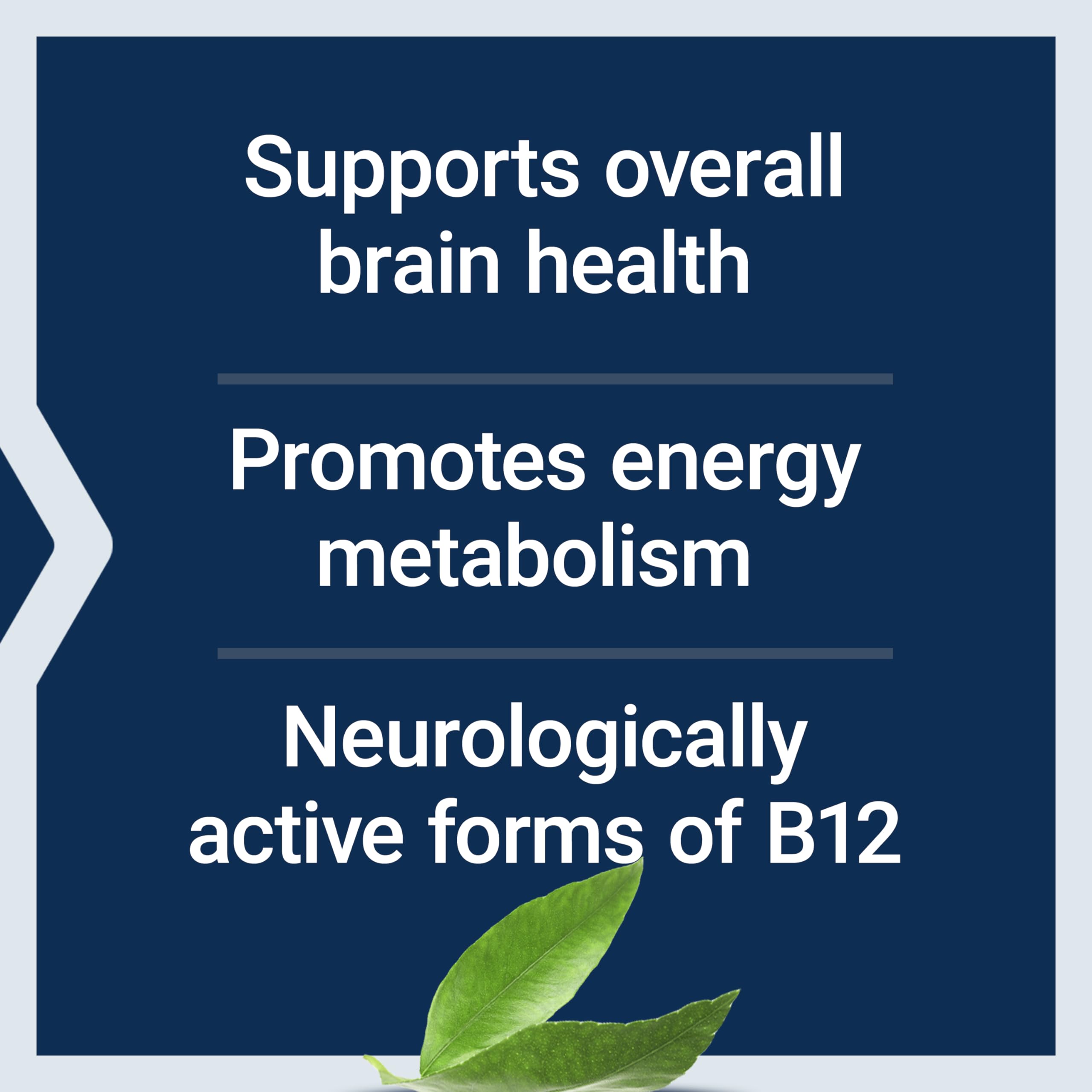 Life Extension B12 Elite, adenosylcobalamin, methylcobalamin, two active forms for brain health & dopamine production, non-GMO, gluten-free, vegetarian, 60 lozenges