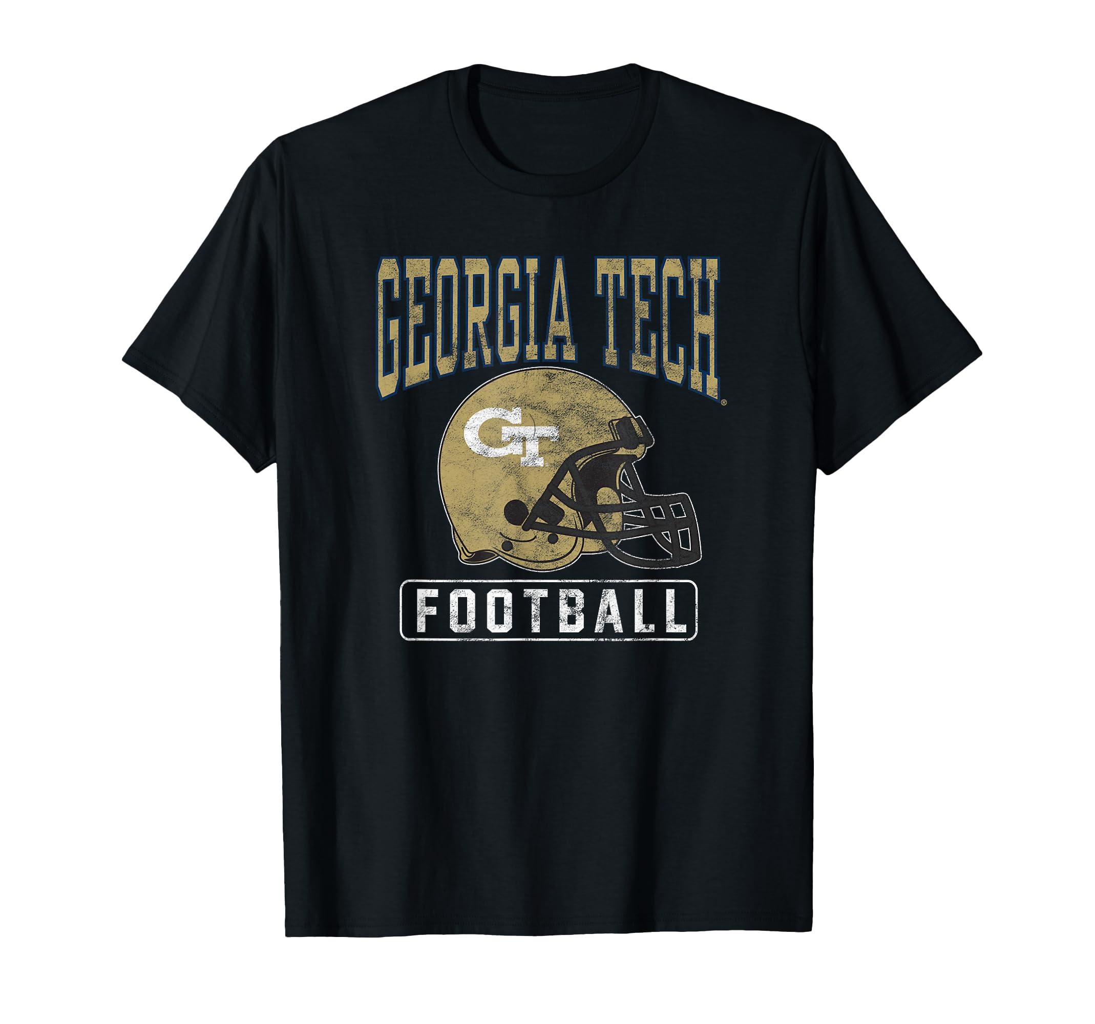 Georgia Tech Yellow Jackets Football Helmet T-Shirt