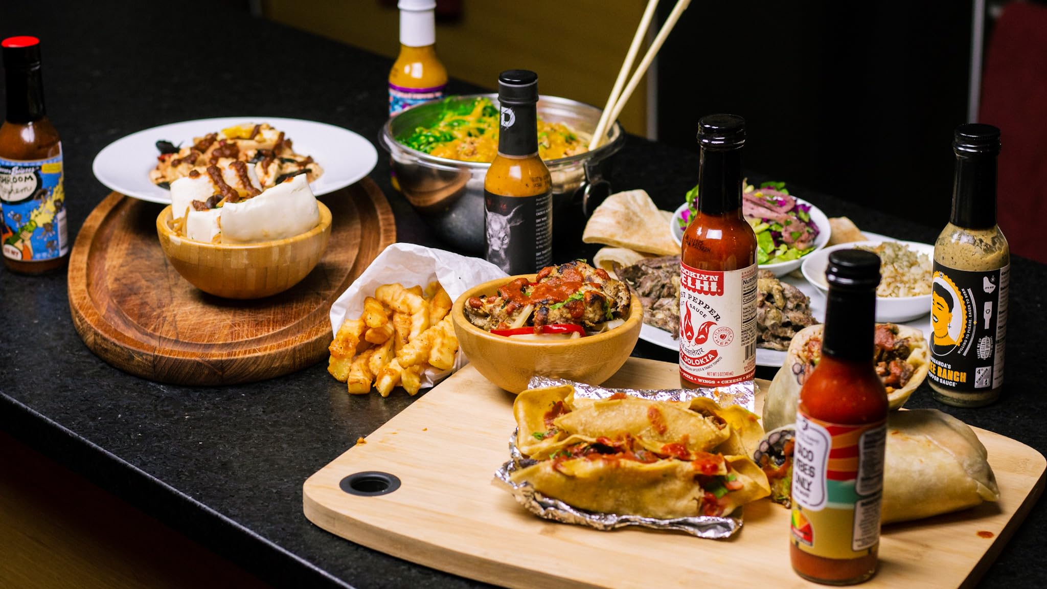 Hot Ones Season 20 Lineup, Hot Sauce Challenge Kit Made with Natural Ingredients, Unique Condiment Gift Box is the Ultimate Variety Pack for Spice Lovers, 5 fl oz Bottles Produced in Small Batches (10-Pack)