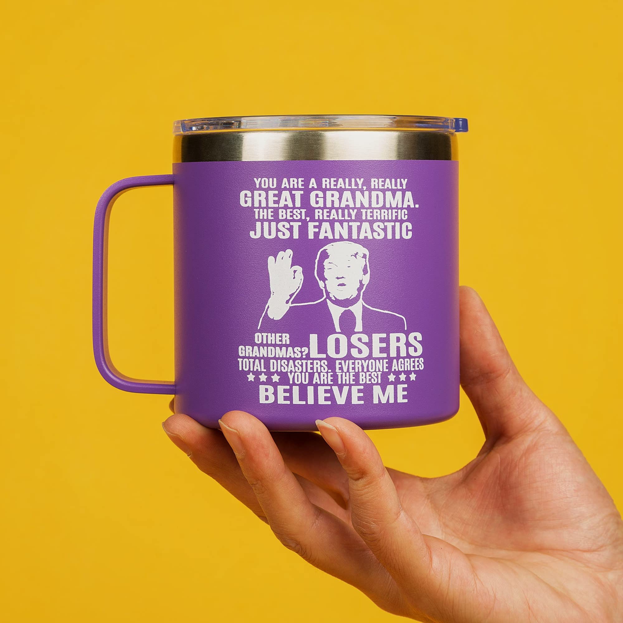 Edizzone Grandma Funny Mug - Grandma Gifts - Grandma Birthday Gifts - Gifts for Grandmother for Christmas - Gigi Gifts for Grandma From Granddaughter Grandson - Mothers Day Gifts for Grandma