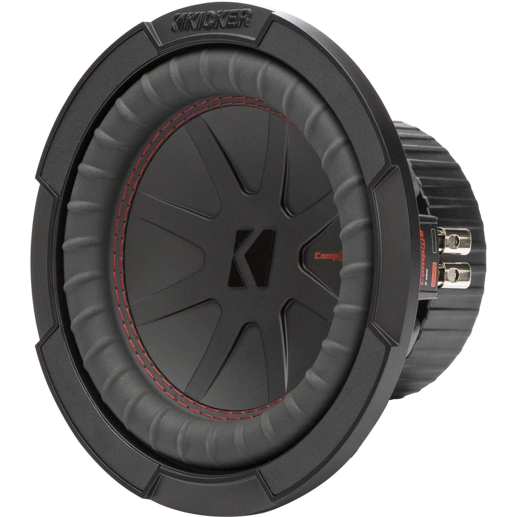 KICKER 48CWR84 CompR 8" Subwoofer, DVC, 4-ohm