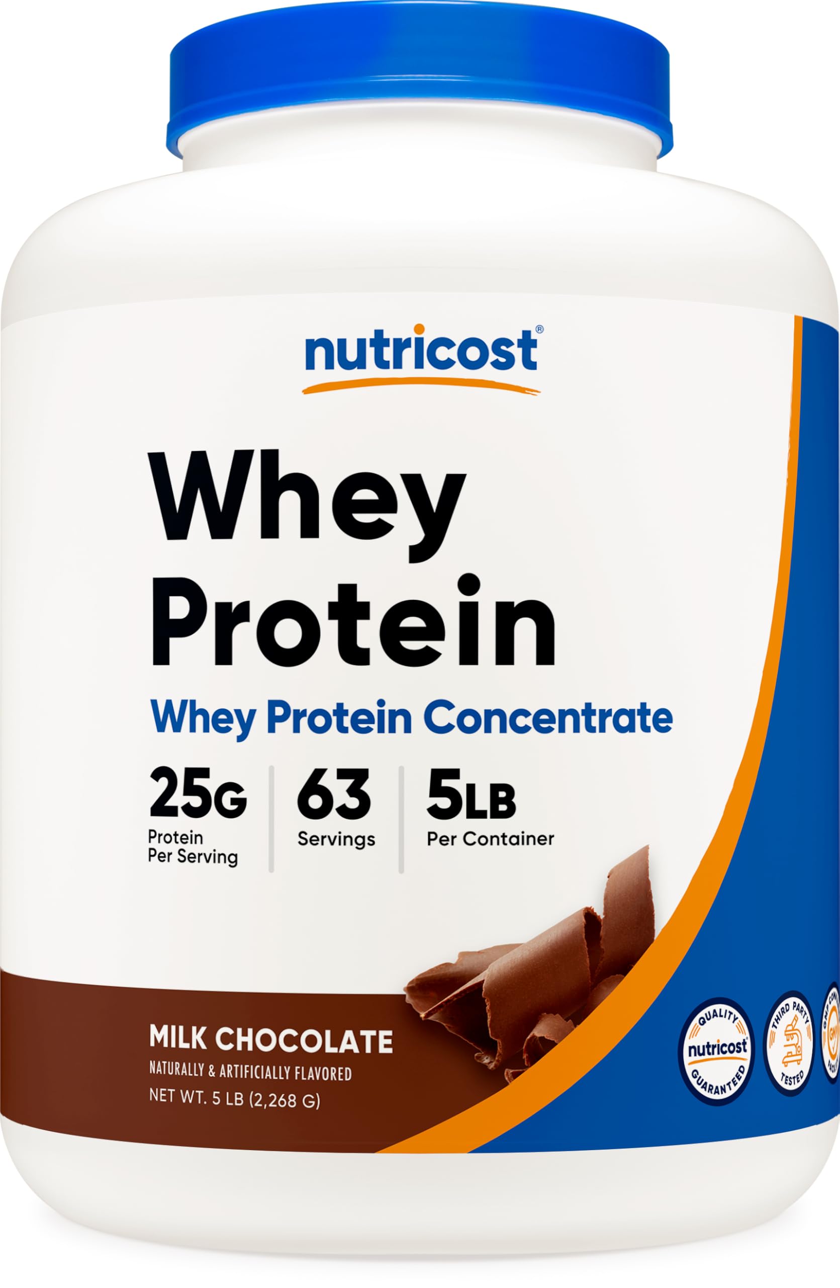 Nutricost Whey Protein Concentrate (Chocolate) 5LBS