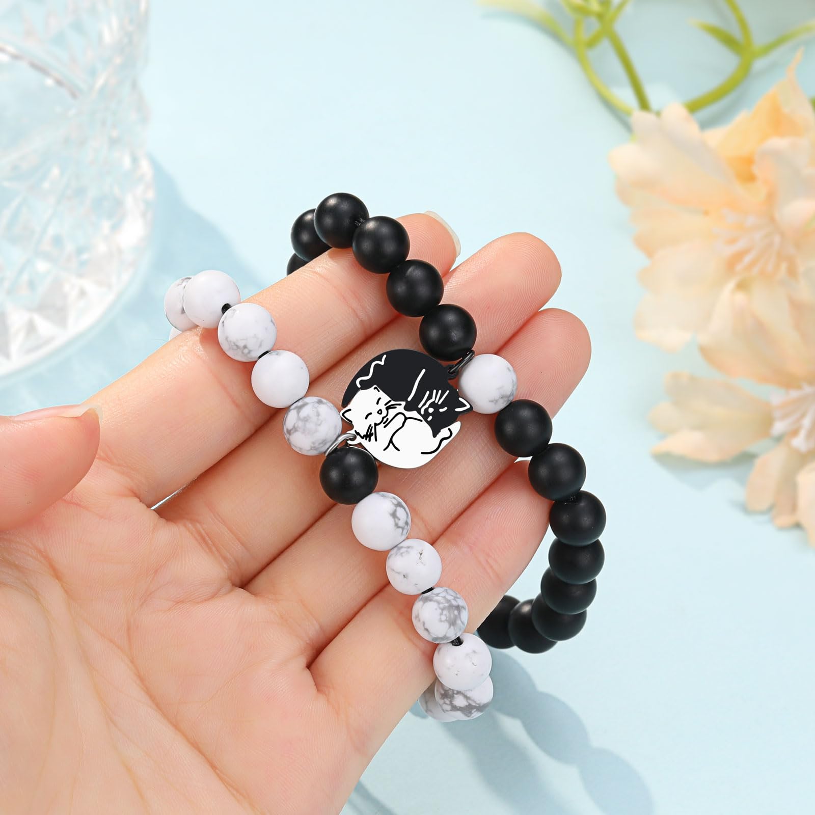 UNGENT THEM Gifts for Girlfriend, Christmas Anniversary Birthday Romantic I Love You Valentines Day Gifts for Her Girlfriends Bracelet