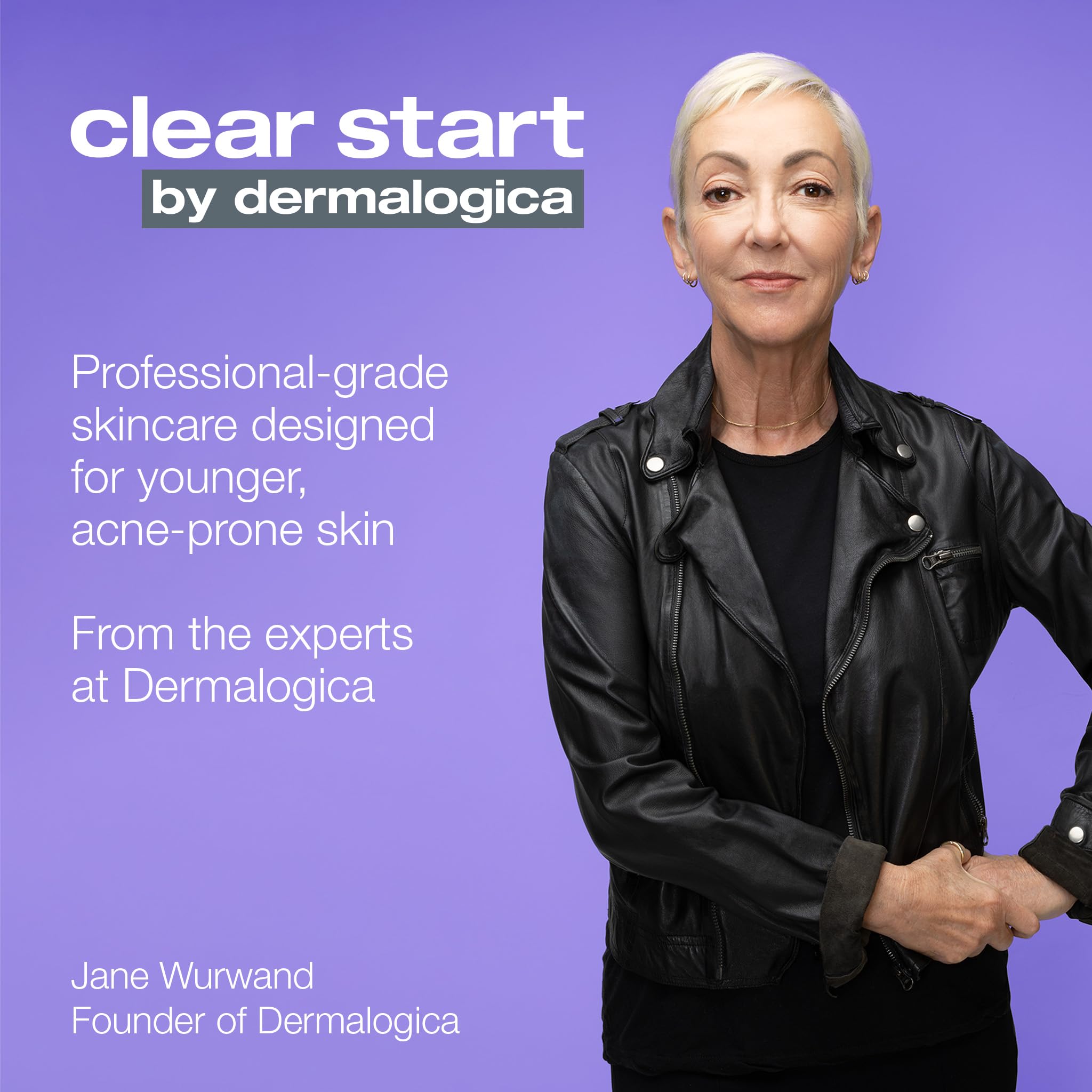 Dermalogica Clear Start Breakout Clearing Foaming Wash - Acne Face Cleanser with Salicylic Acid & Tea Tree Oil - 6 fl oz