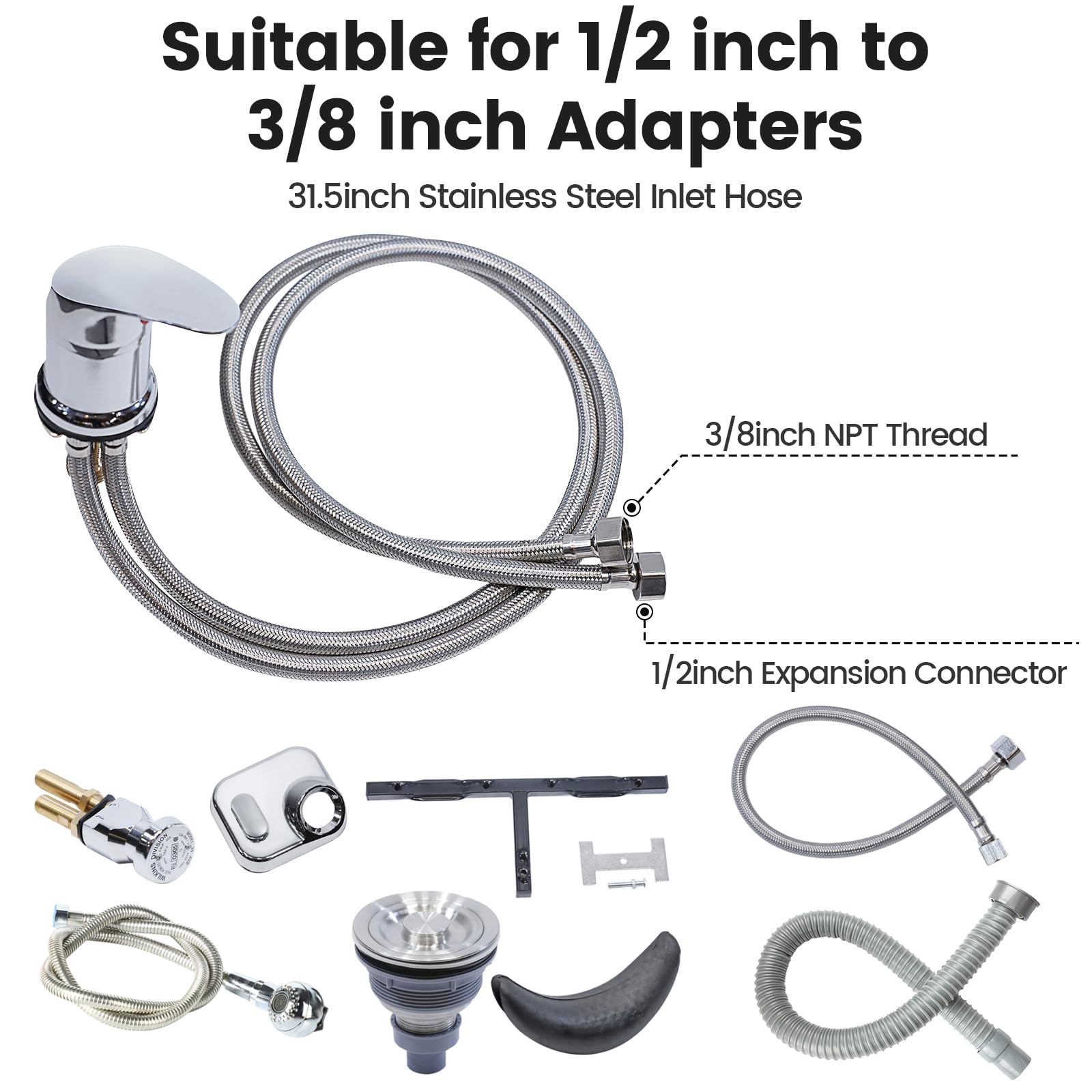 Toriexon Shampoo Bowl for Salons, Black ABS Plastic Shampoo Sink for Home, Easy to Clean and Install Salon Shampoo Bowls for Hair Stylist