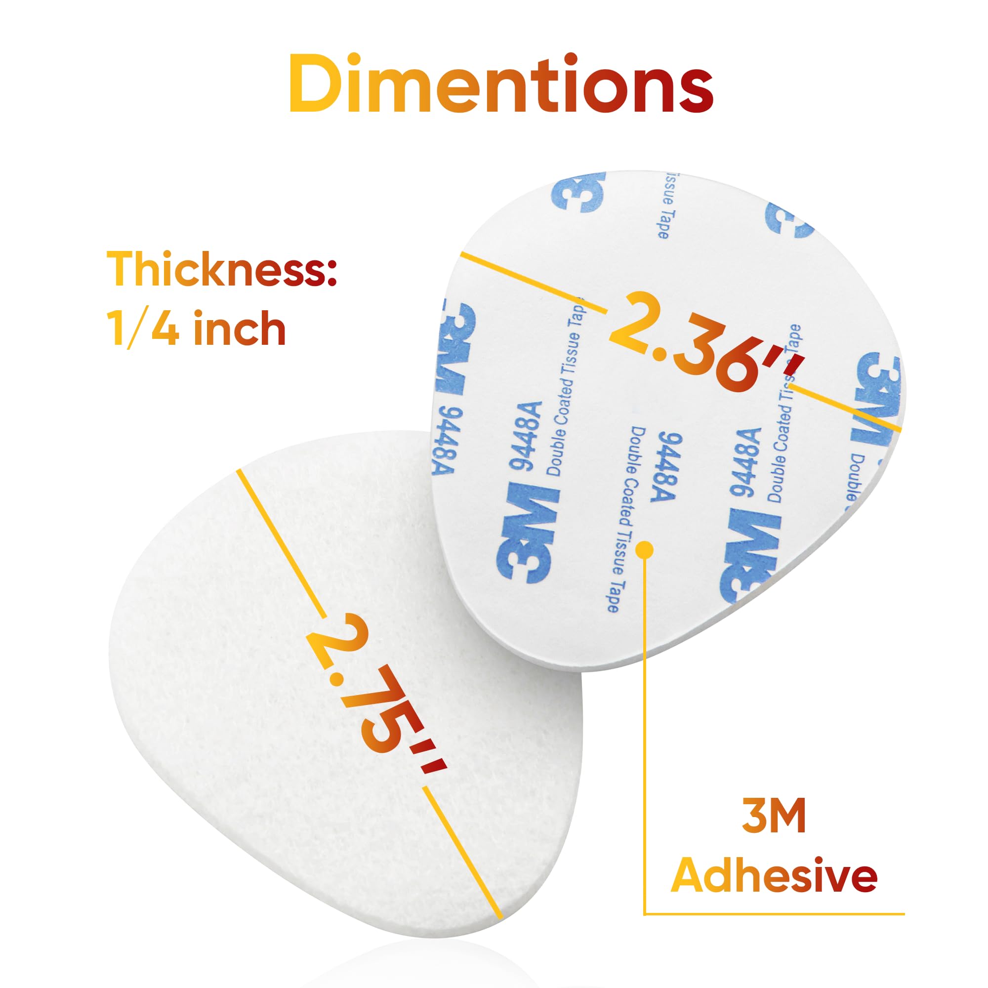 Homergy Metatarsal Pads for Women and Men - 12 Piece, 1/4'' Thick, Ball of Foot Cushions, All Day Pain Relief and Comfort - Forefoot Pads, for Metatarsalgia, Mortons Neuroma