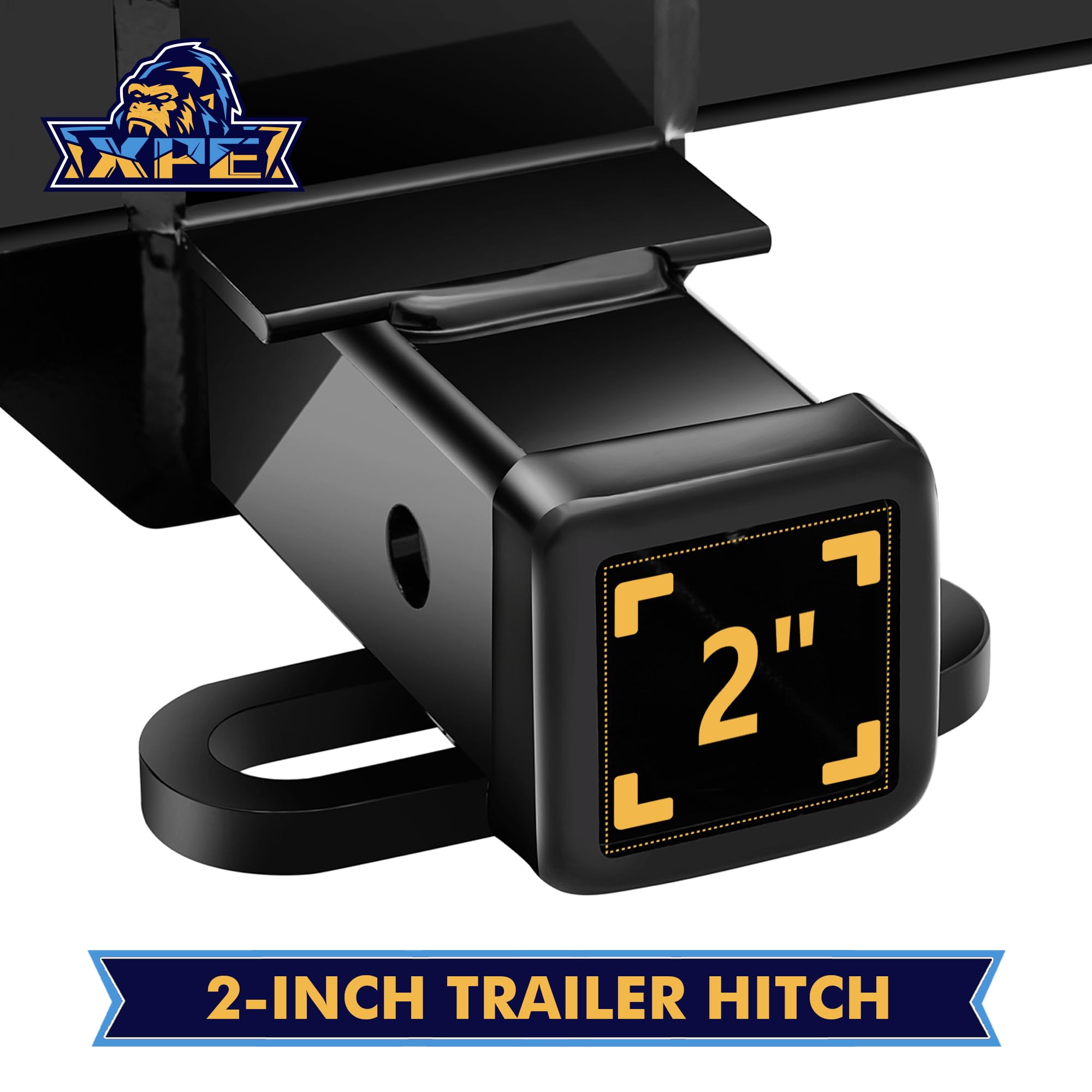 XPE Class 3 Trailer Hitch Compatible with (2018-2024) Subaru Crosstrek,2-inch Hitch Receiver with Bolts and Fishing Wire,Tow Hitch with Anti-Rust Gloss Powder Coat, Black Car Hitch