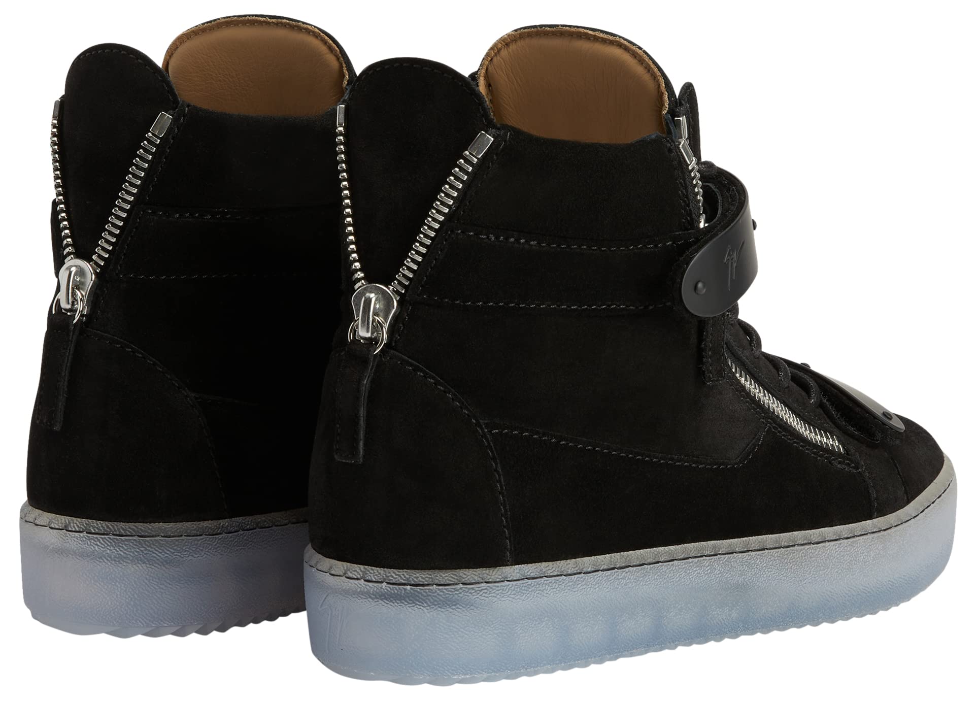 Giuseppe Zanotti, Coby Mid Top Sneakers, 10.5, Black