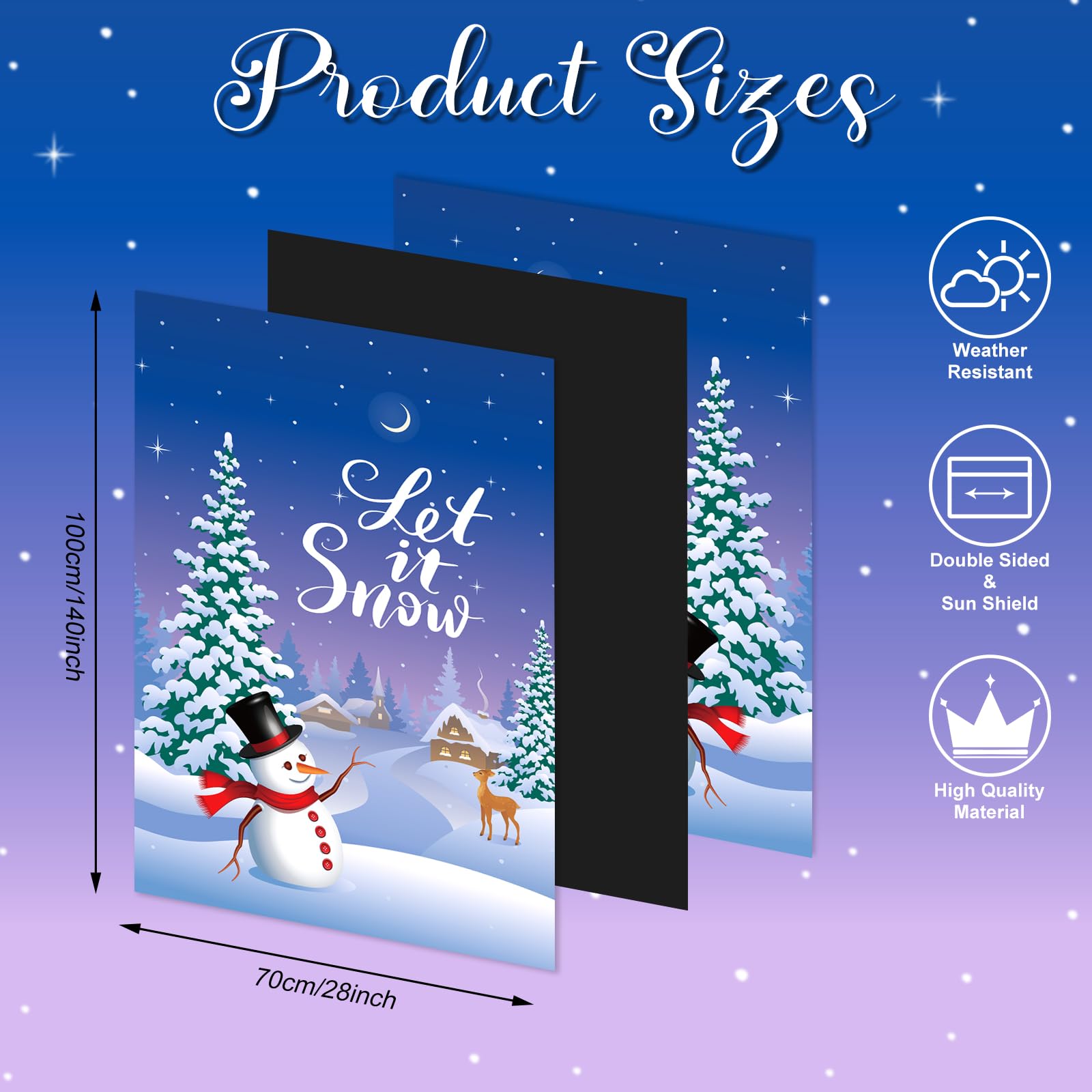 12 Pack 28 x 40 Inch Seasonal Spring Large Holiday Yard Flags Easter 4th of July Garden Lawn Double Sided Seasonal Flags Polyester Festive Set for Outdoor Decoration