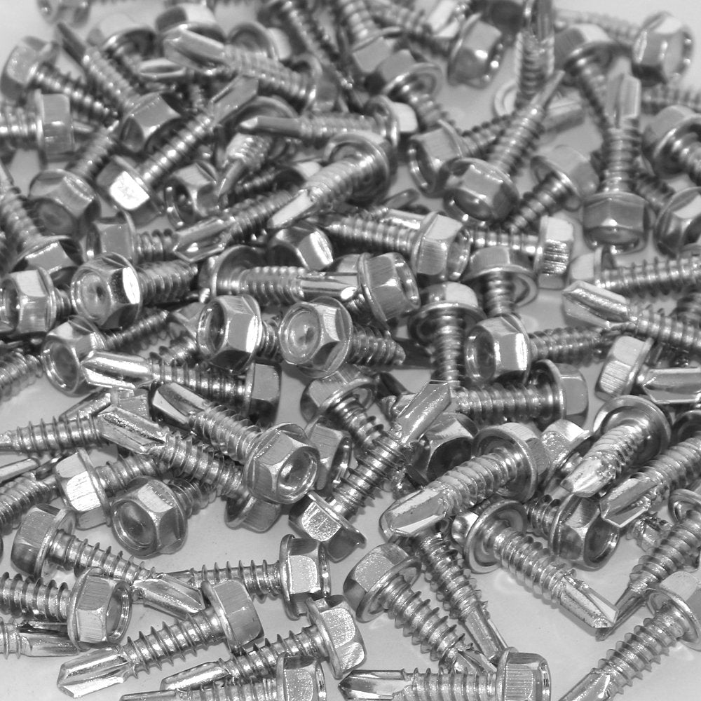 Skywalker 1/4” x 1” with 3/8” Head Self-Drilling Screws (Box of 100)