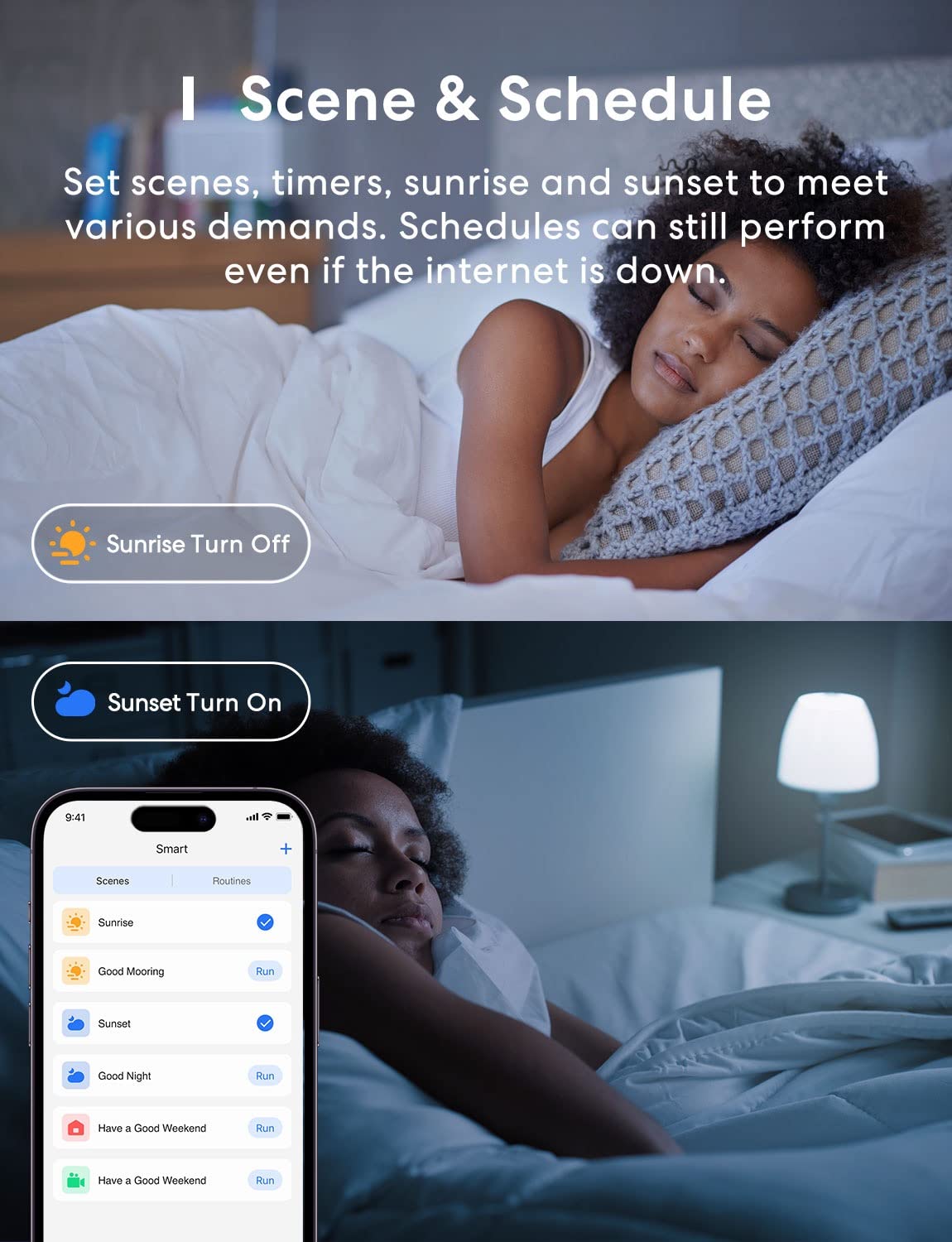 Meross Smart Light Bulb, BR30 Flood WiFi LED Bulbs Compatible with Apple HomeKit, Alexa, Google Assistant & SmartThings, Dimmable E26 Multicolor 2700K-6500K RGBCW, 1300 Lumens 100W Equivalent, 2 Pack