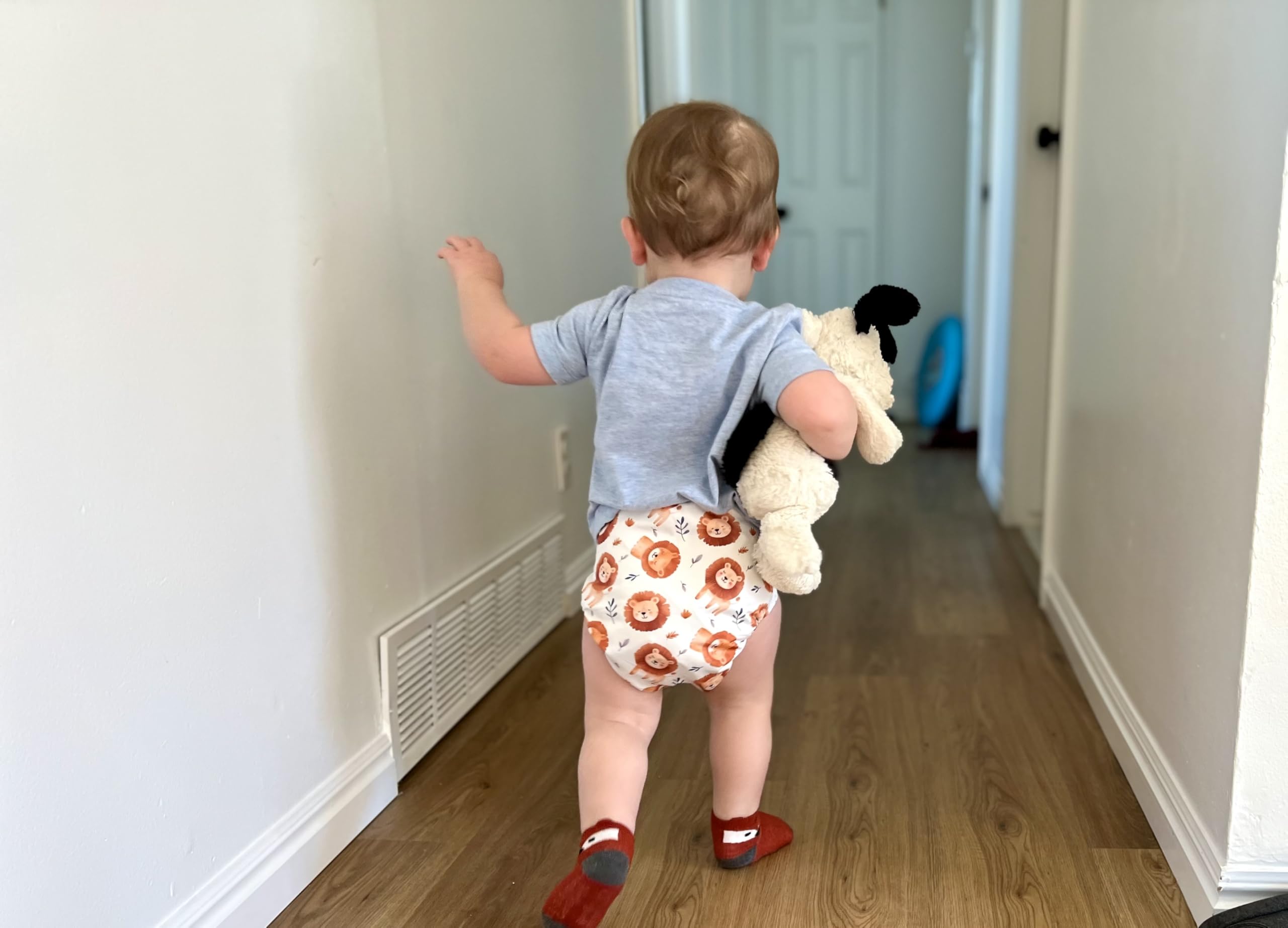 ALVA 3 pcs Baby Cloth Diaper Covers, Swim Diaper,Cloth Nappy Shell Baby Girls and Boys