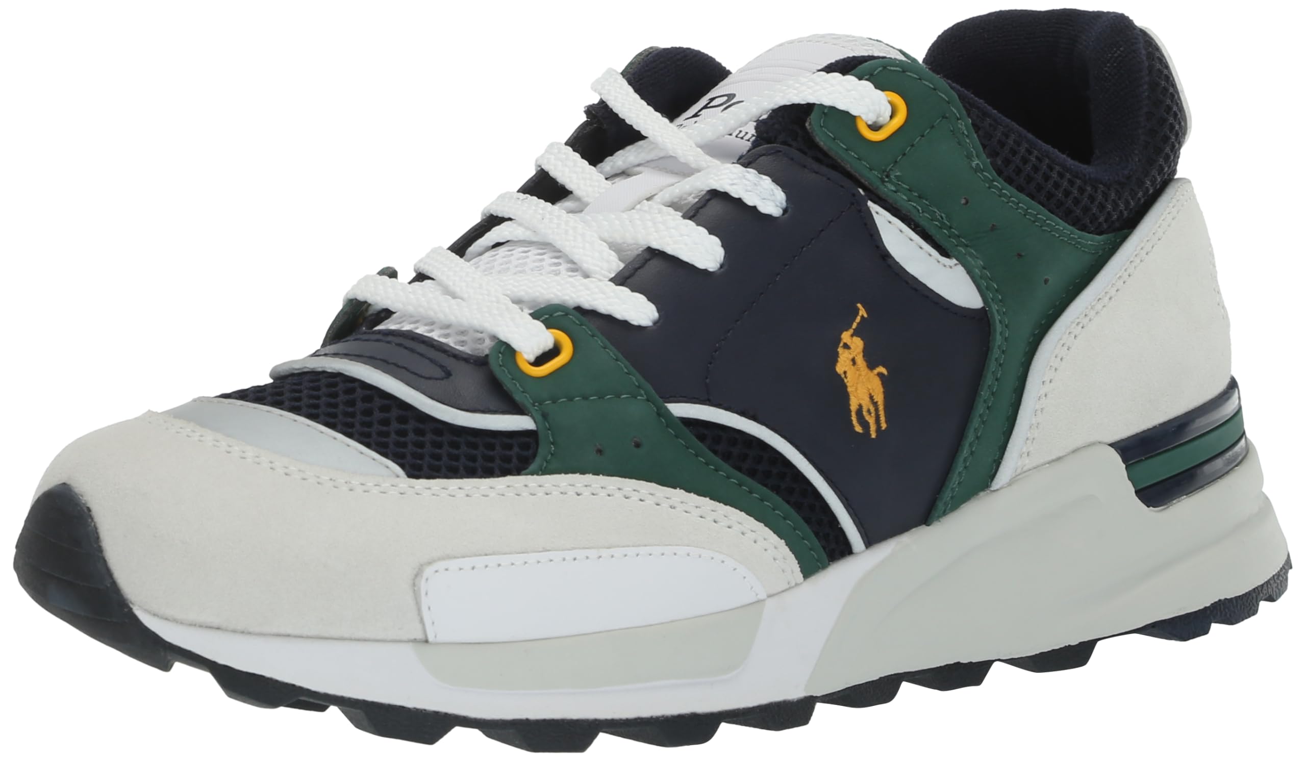 POLO RALPH LAUREN Leather/Suede/MESH-TRACKSTR 200-SK-LTL