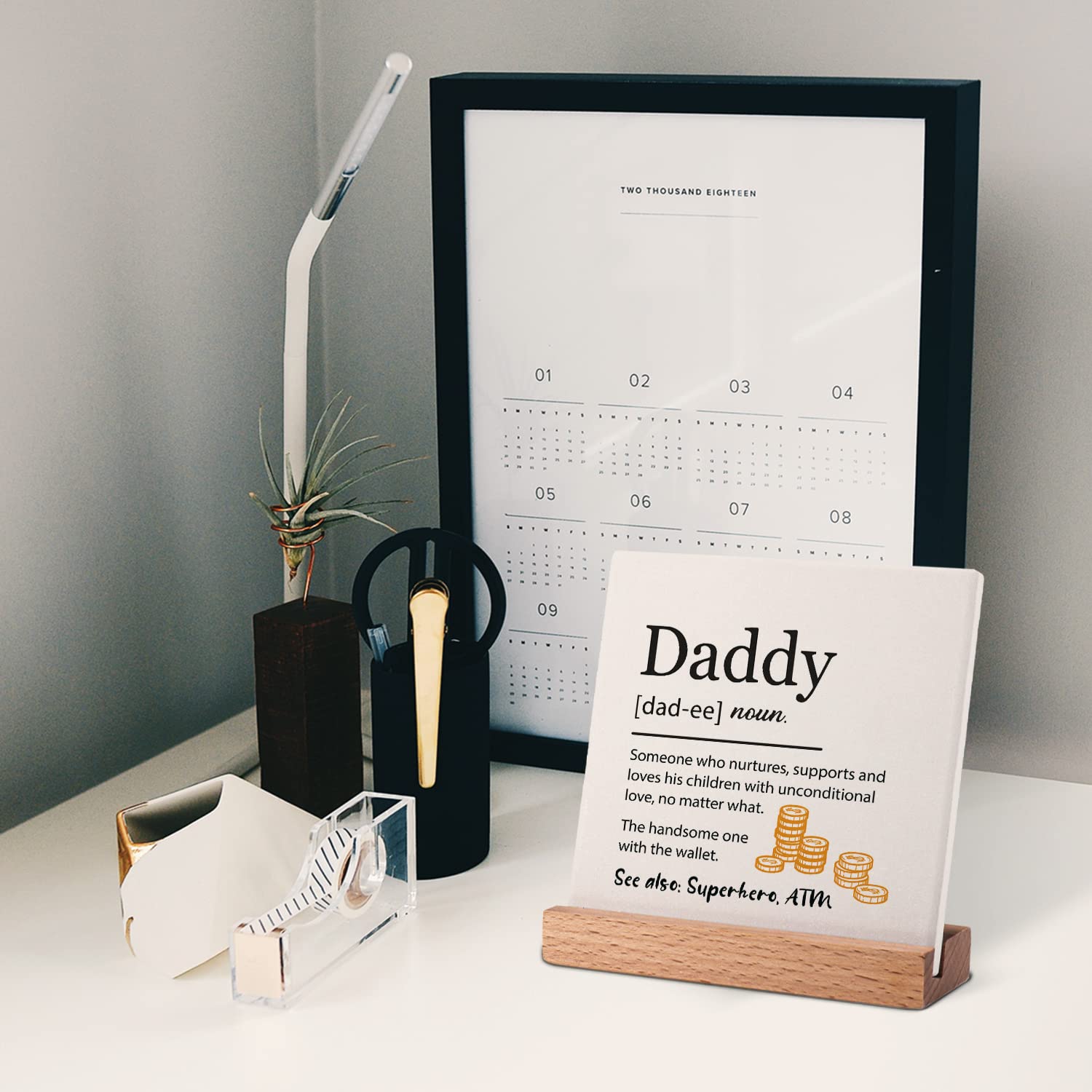 Daddy Funny Definition Gifts from Son Daughter, Father's Day Gifts, Best Dad Ever Gift Ideas, Dad Birthday Gifts for Men, Father's Day Gifts from Kids Wife