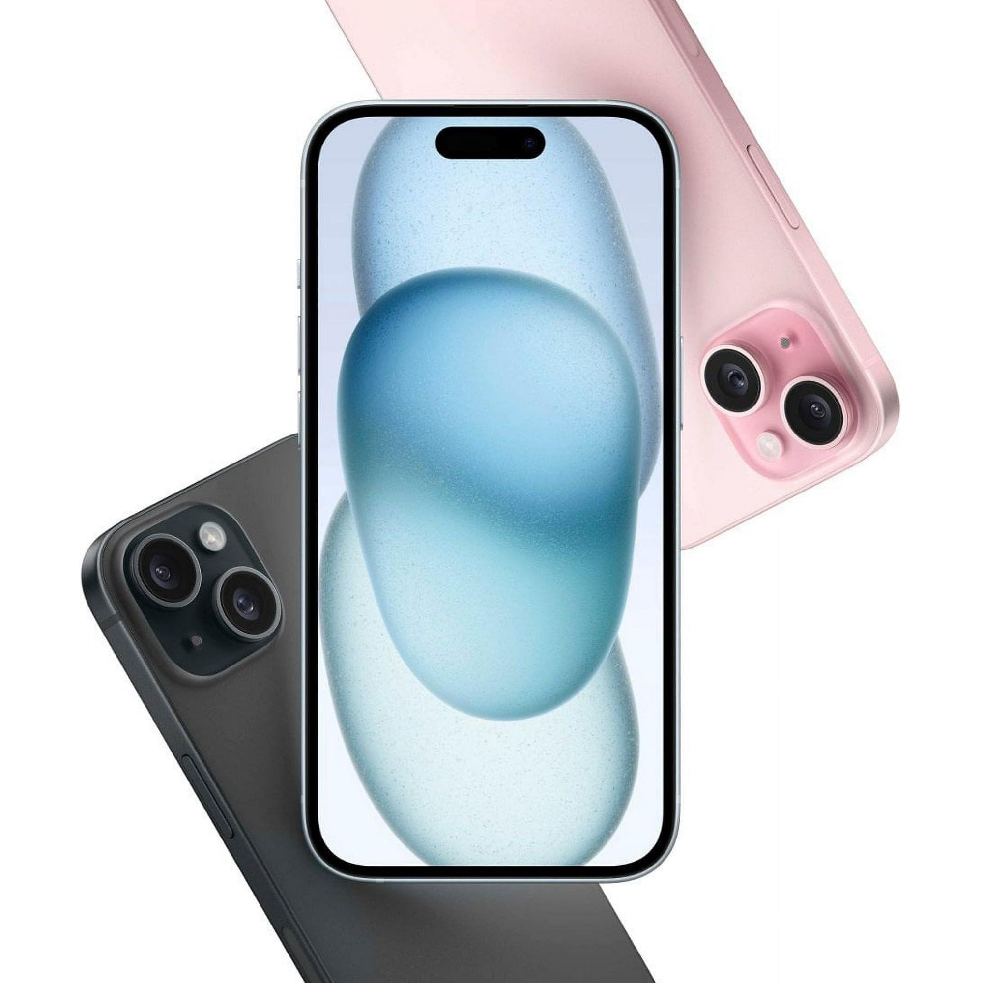 Apple iPhone 15 Plus, 128GB, Pink - Unlocked (Renewed)