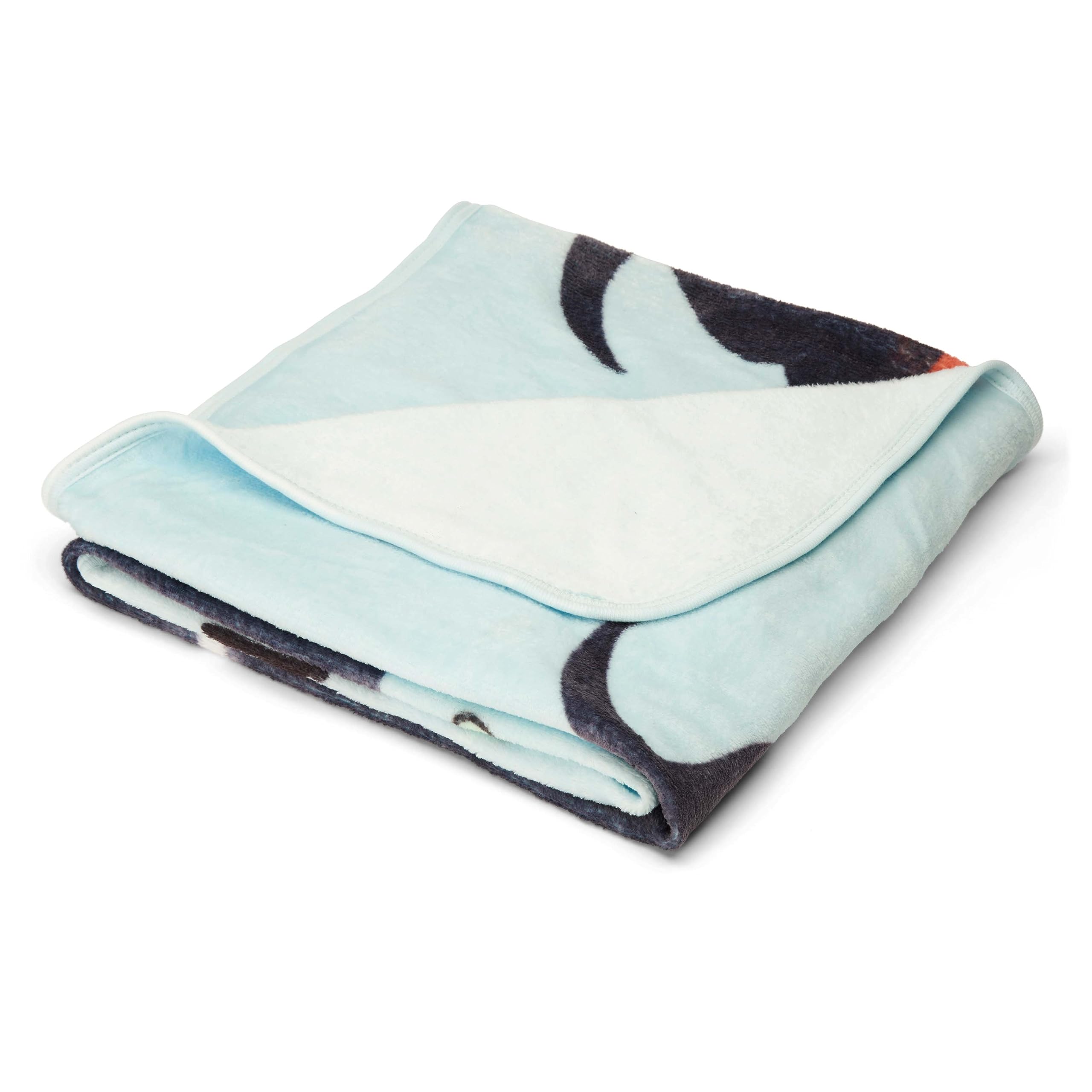 Northwest Moana Micro Raschel Throw Blanket, 46" x 60", Ocean Calling