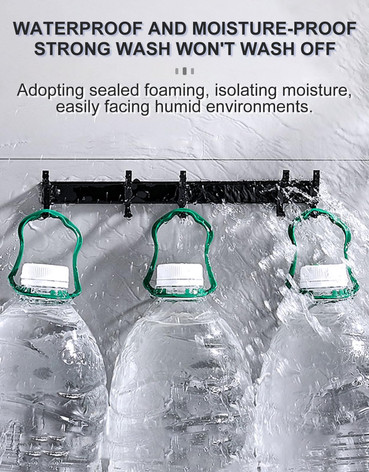 PHIXBEAR Strongest Double Sided Tape,Waterproof Heavy Duty Mounting Tape Made of 3M PE, Length 29.5 Ft (Width 1.18in & 0.59in), White Strong Adhesive Foam Tape for Walls Decor Picture Strips