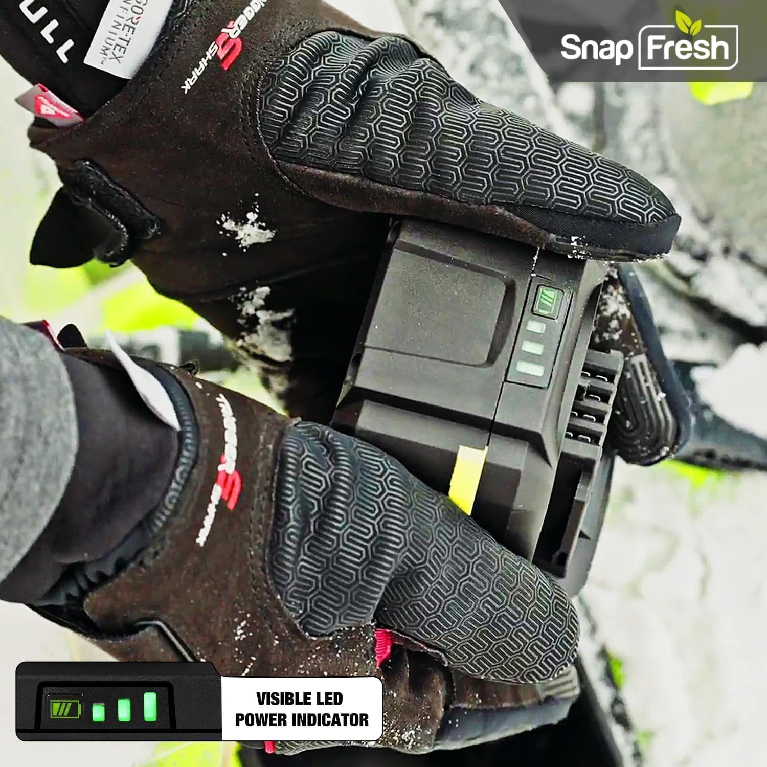 SnapFresh 20V 5.0Ah Li-ion Battery, (Not Compatible with Other Brands), Lithium-Ion Battery Support Fast Charging(BBT-DC50A)