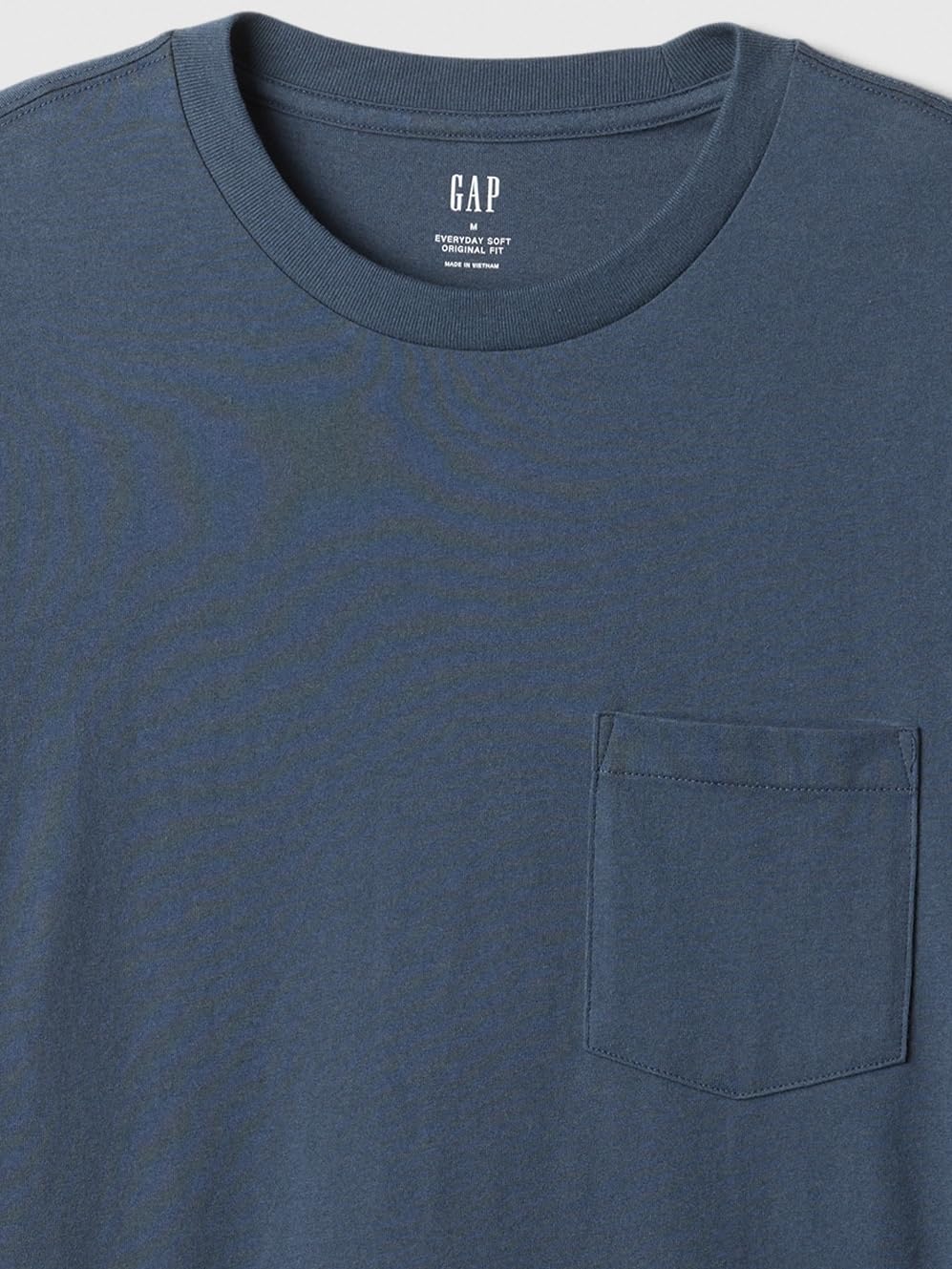 GAP Mens Pocket Tee Deep Sailor Blue S