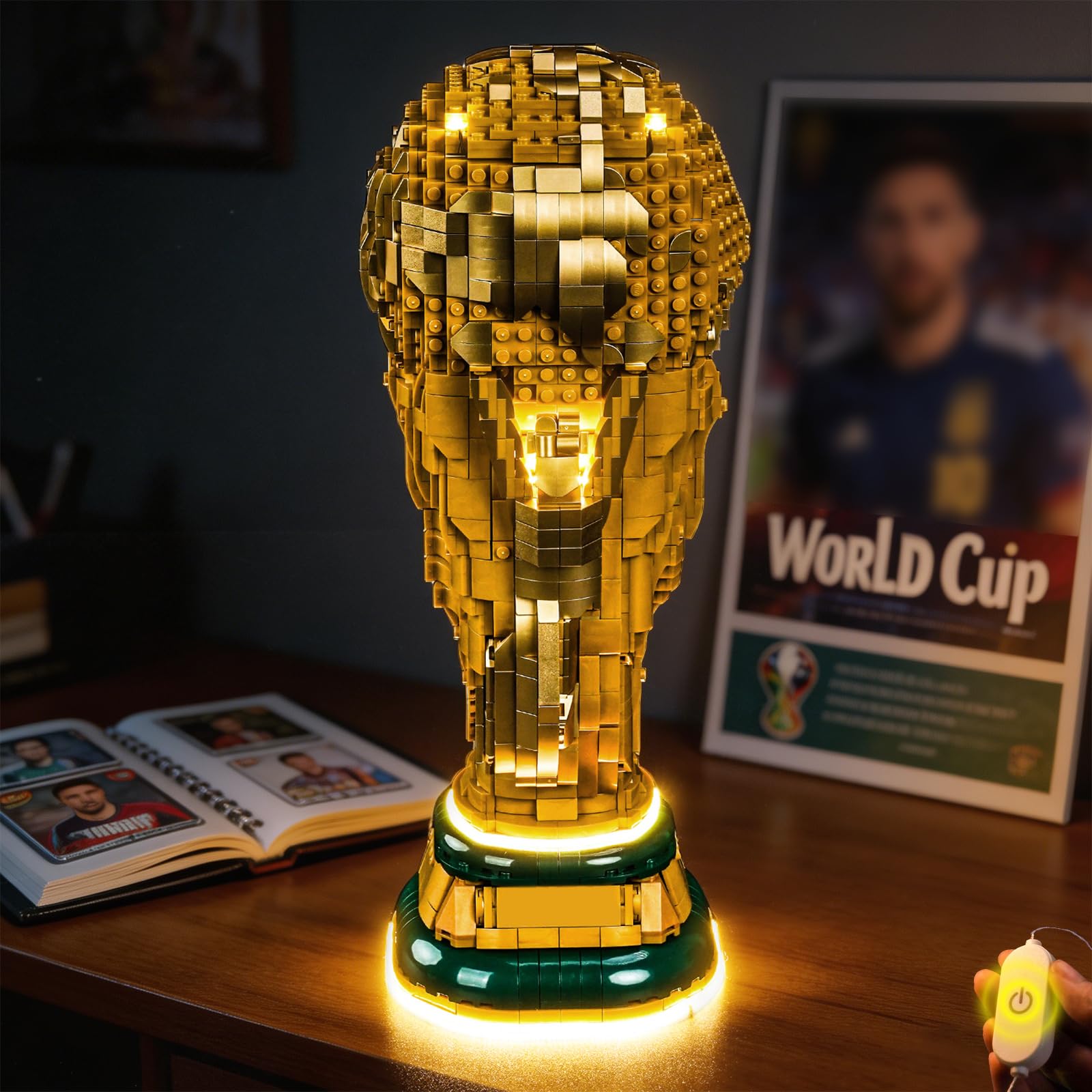BrickBling LED Light Compatible with Lego FIFA World Cup Official Trop