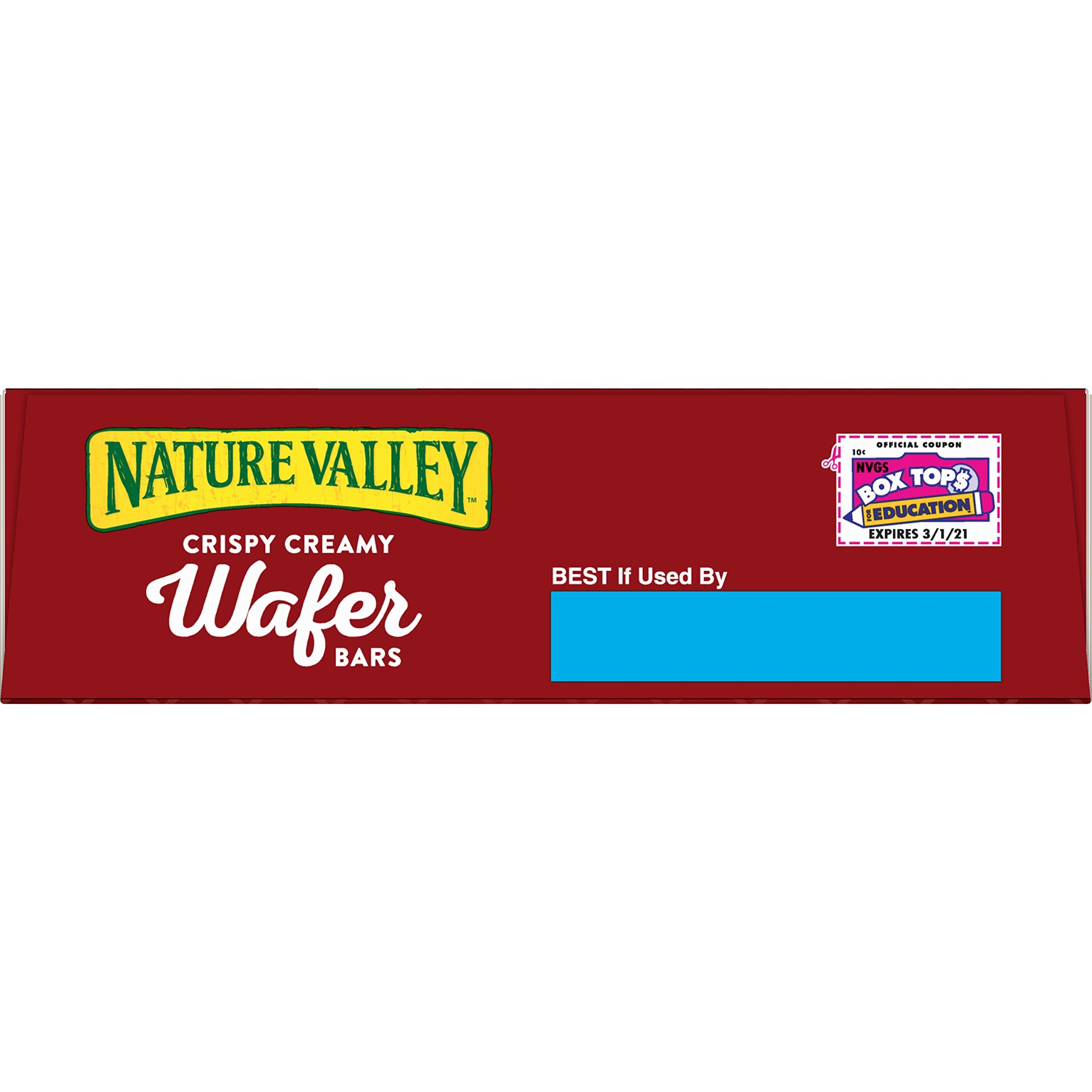 Nature Valley Wafer Bars, Peanut Butter, Snack Bars, 5 Bars, 6.5 OZ (Pack of 6)