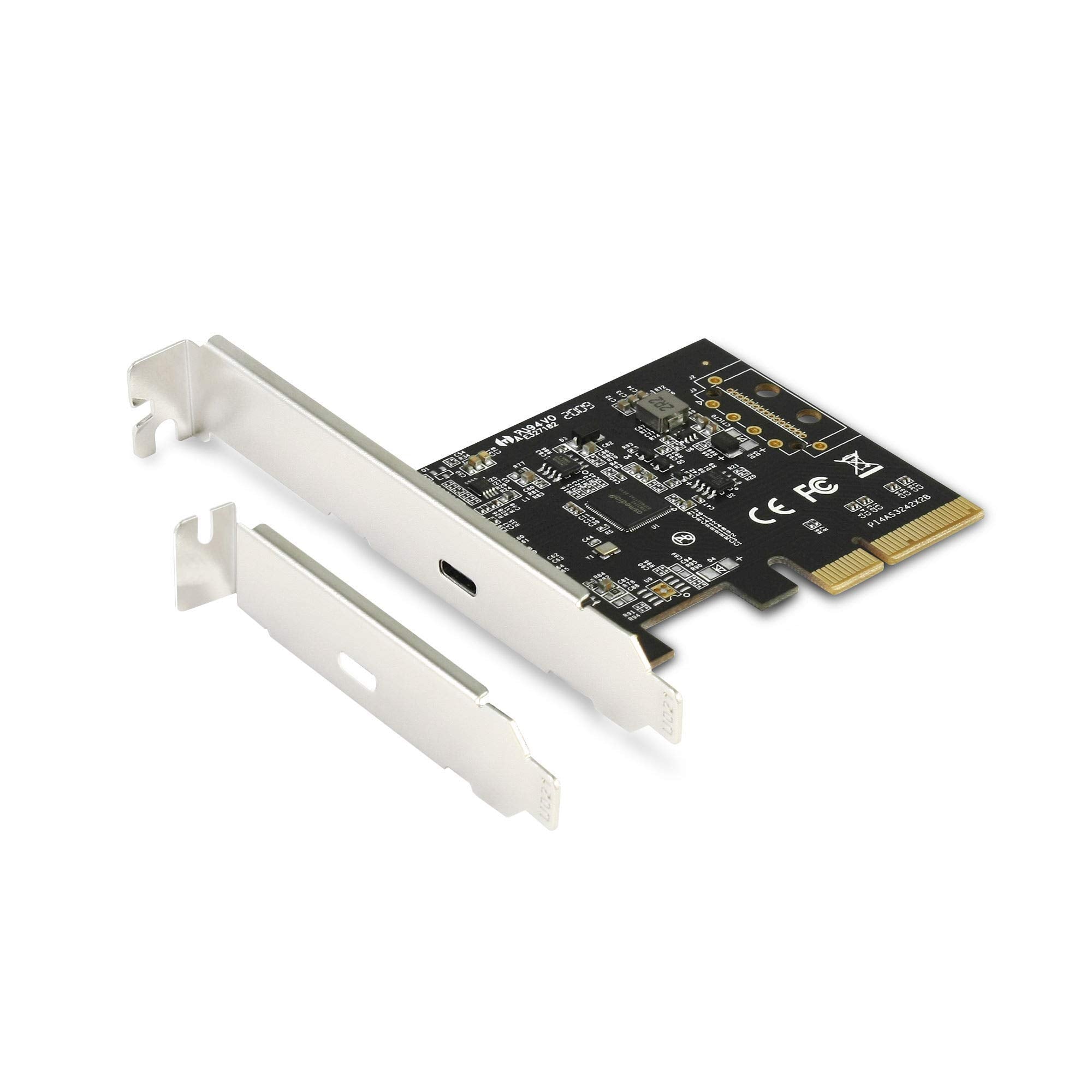 Vantec Single Port USB 3.2 Gen2x2 20Gbps Type C PCIe Host Card (UGT-PCE320C)