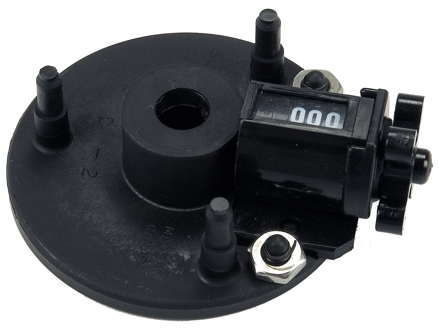 Scotty #1146 Counter Only for Manual Downriggers , BLACK , Small