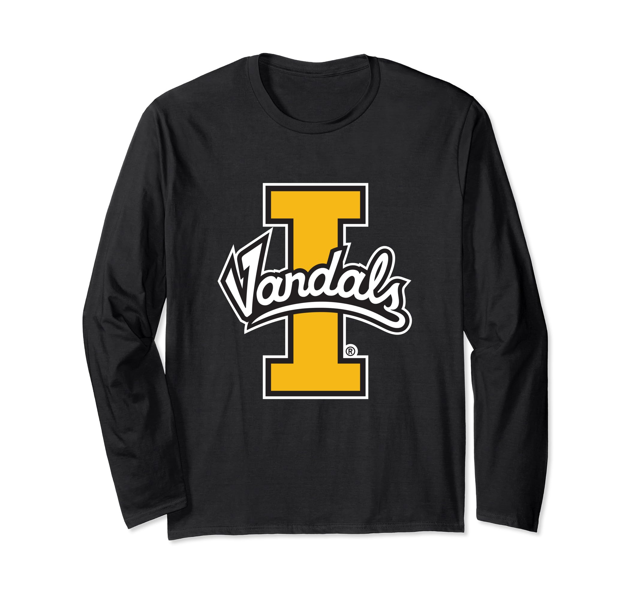 Idaho Vandals Icon Logo Officially Licensed Long Sleeve T-Shirt