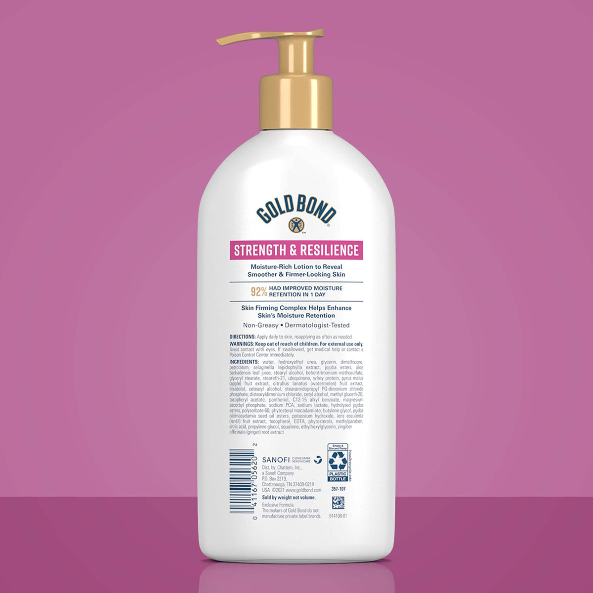 Gold Bond Age Renew Strength & Resilience Lotion, 13 oz., With Proteins & Lipids for Aging & Mature Skin