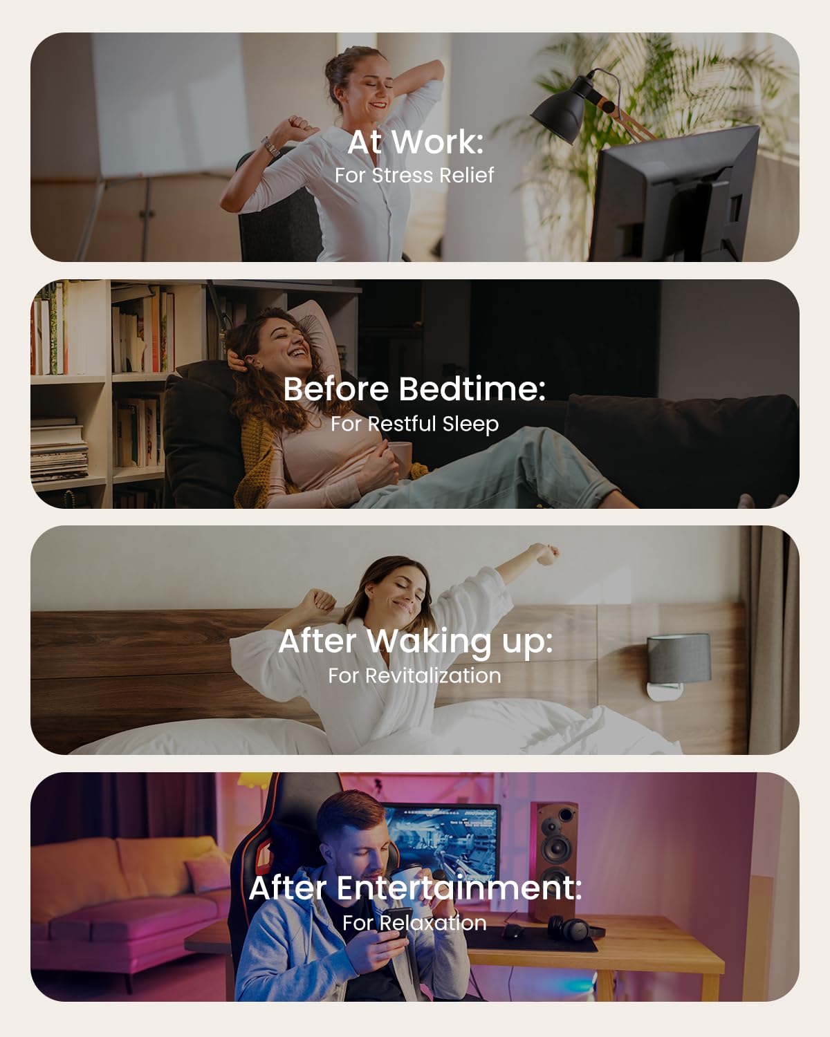 RENPHO FSA/HSA Eligible Head & Eye Massager, Christmas Birthday Gifts, Eyeris Masc Heated Eye& Head Massager for Migraines, Headache Massager for Forehead, Back of Head and Temple, Head Massager Scalp