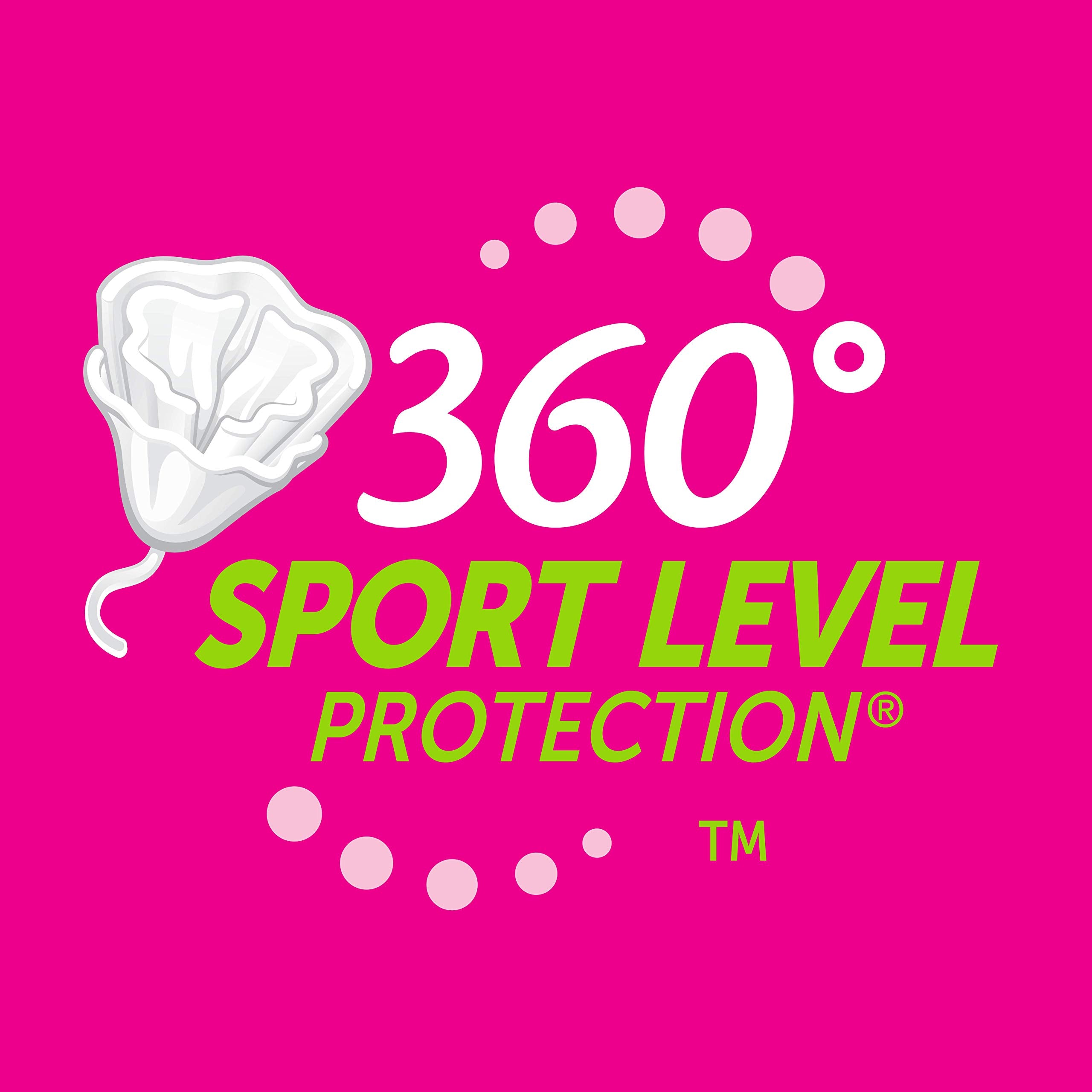 Playtex Sport Tampons, Super Absorbency, Fragrance-Free - 36ct