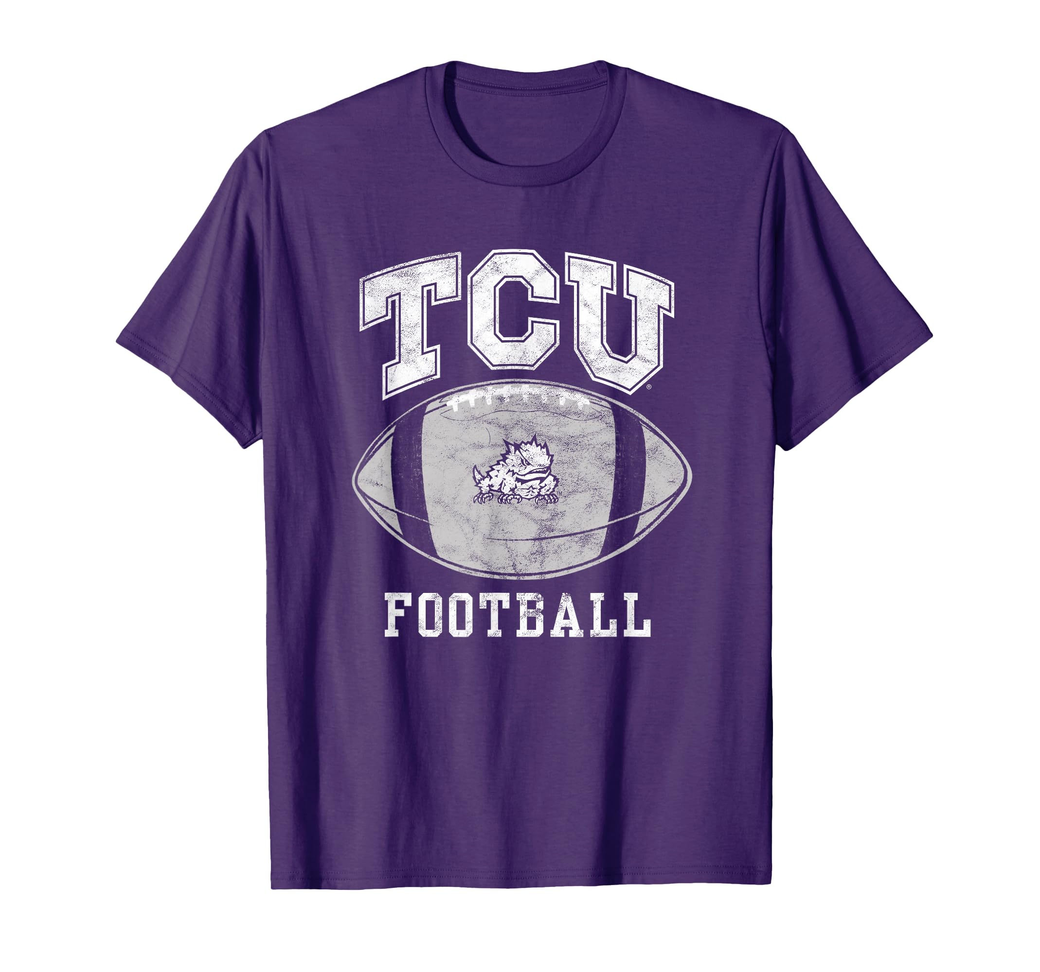 TCU Horned Frogs Football Ball T-Shirt