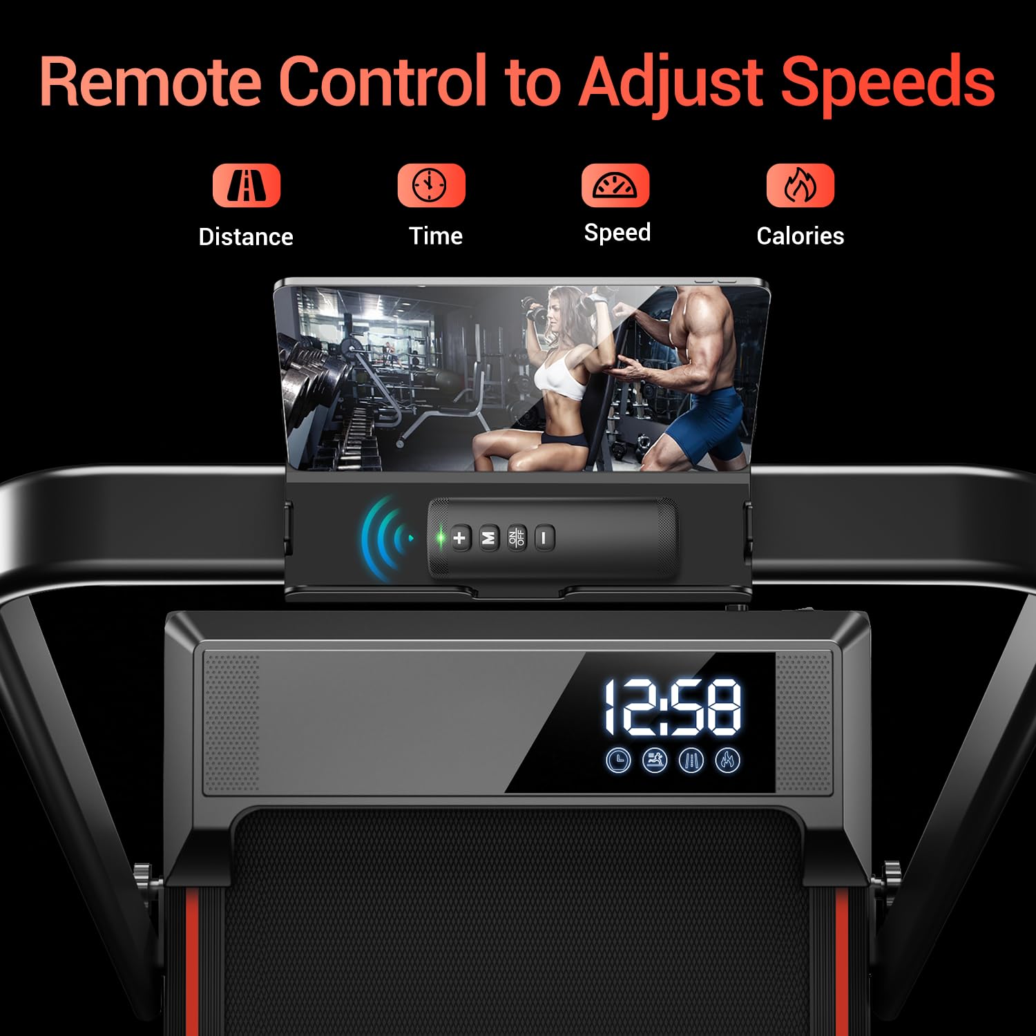 15% Incline Walking Pad Treadmills for Home and Office, 3-in-1 Folding Treadmill, Portable Under Desk Treadmill with 2.5 HP Quiet Brushless, 300 LBS Capacity