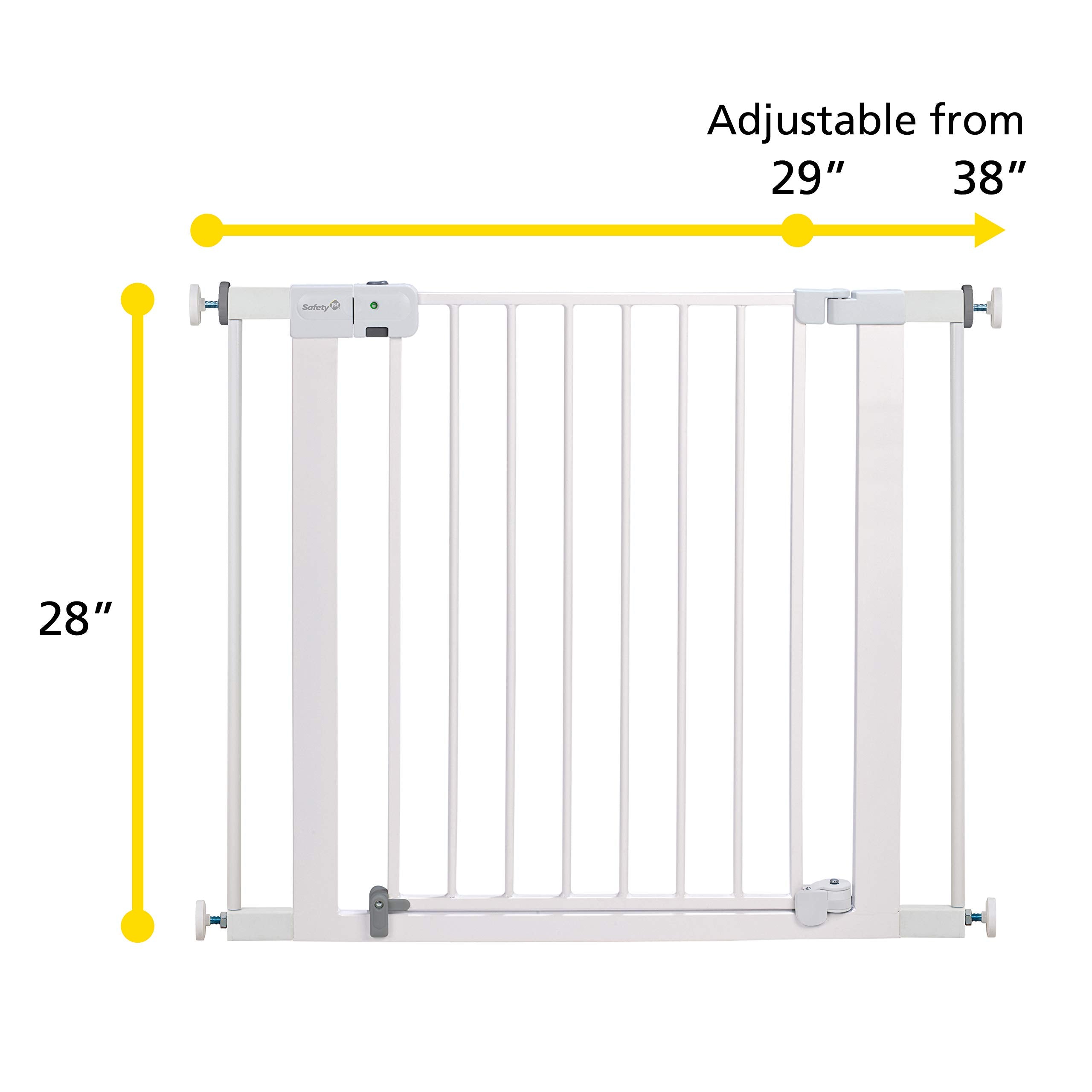 Safety 1st Auto-Close Pressure-Mounted Magnetic Latch Gate