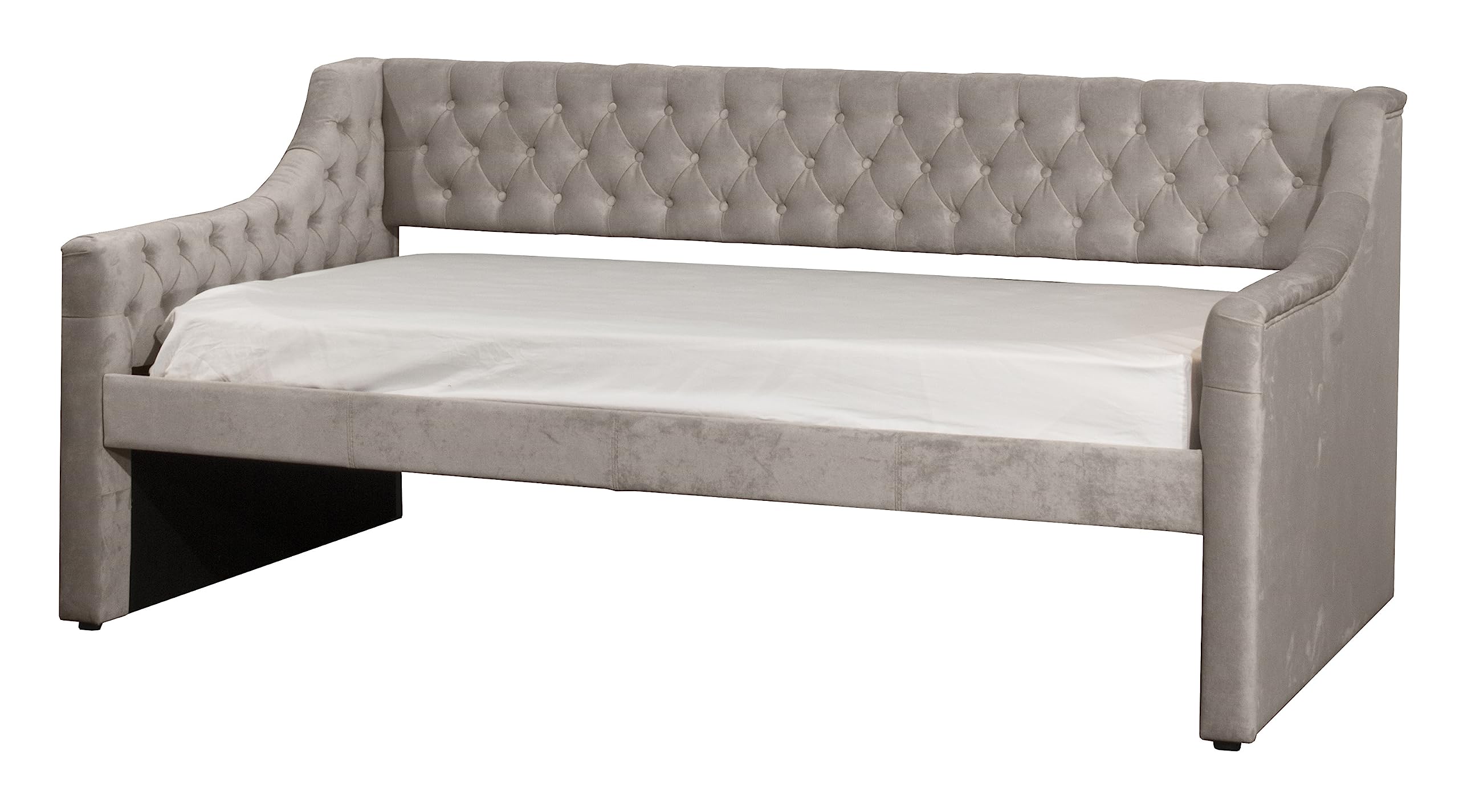 Hillsdale, Jaylen Upholstered Twin Daybed, Silver Gray
