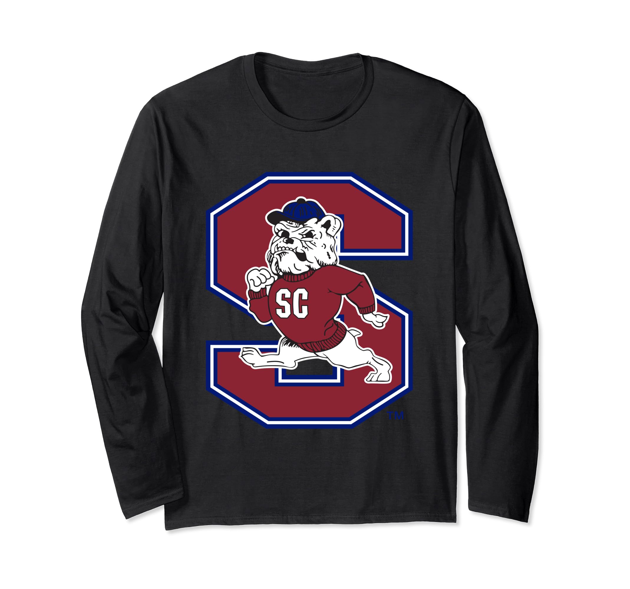 South Carolina State Bulldogs Icon Officially Licensed Long Sleeve T-Shirt