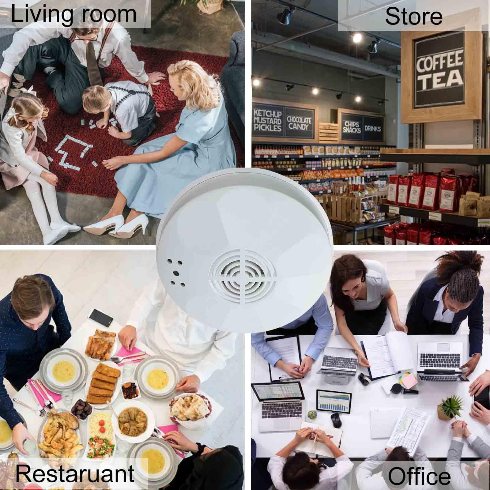 ULar Hidden Camera | Spy Camera Smoke Detector | 4K HD Clarity | Wi-Fi Monitoring | Night Vision | Motion Detection | Perfect for Indoor Security