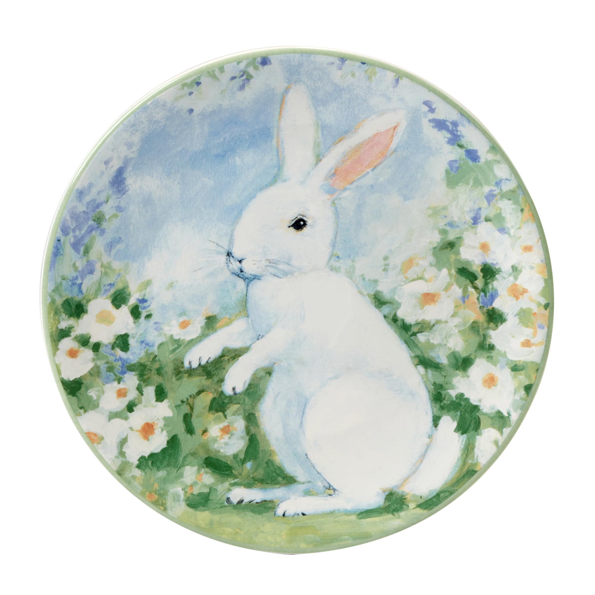 Cerified International Certified International Easter Morning 9" Dessert/Salad Plates, Set of 4, Multicolor