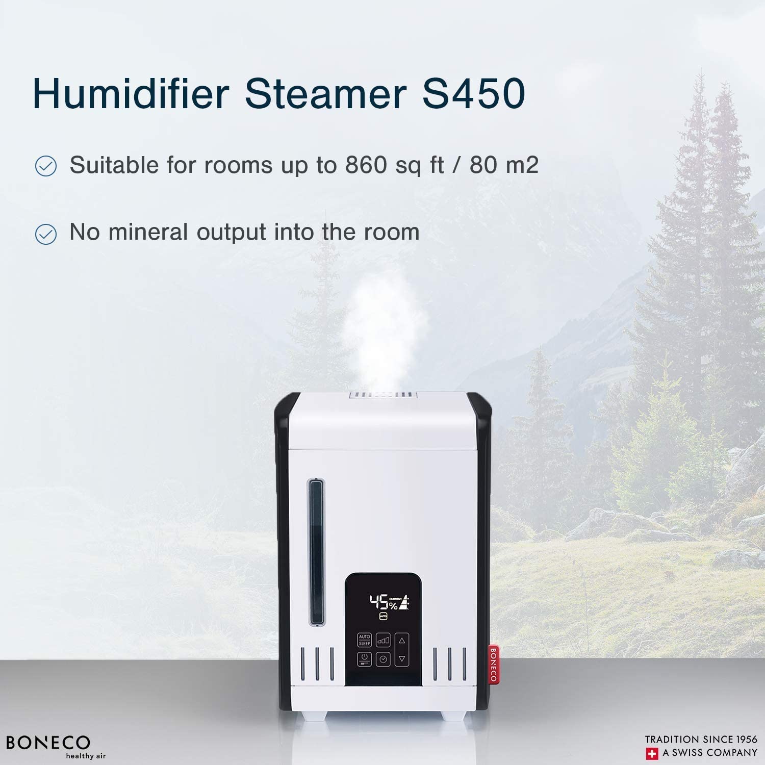 BONECO Humidifier Steamer S450