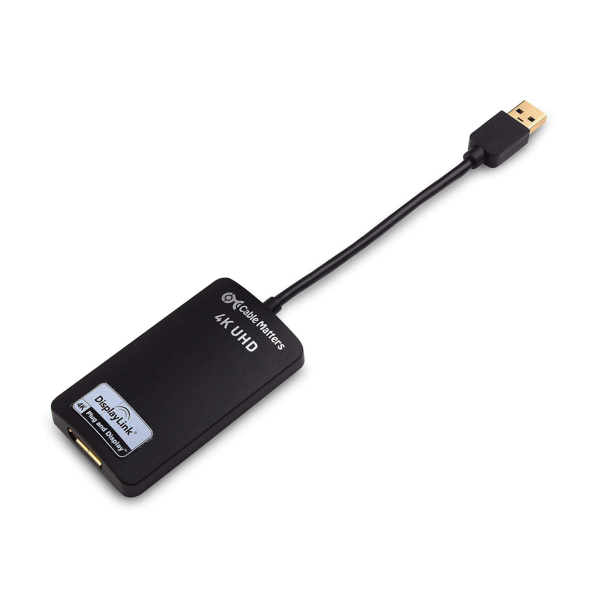 Cable Matters (USB 3.0 to DisplayPort Adapter, USB to DP Adapter) Supporting 4K Resolution for Windows