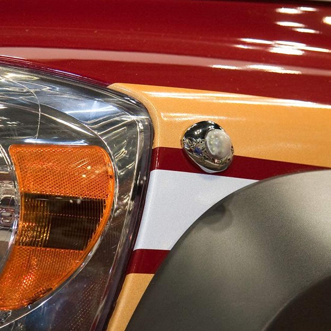 Whelen Engineering Vertex Super-LED Light - Amber, Model# NT163783