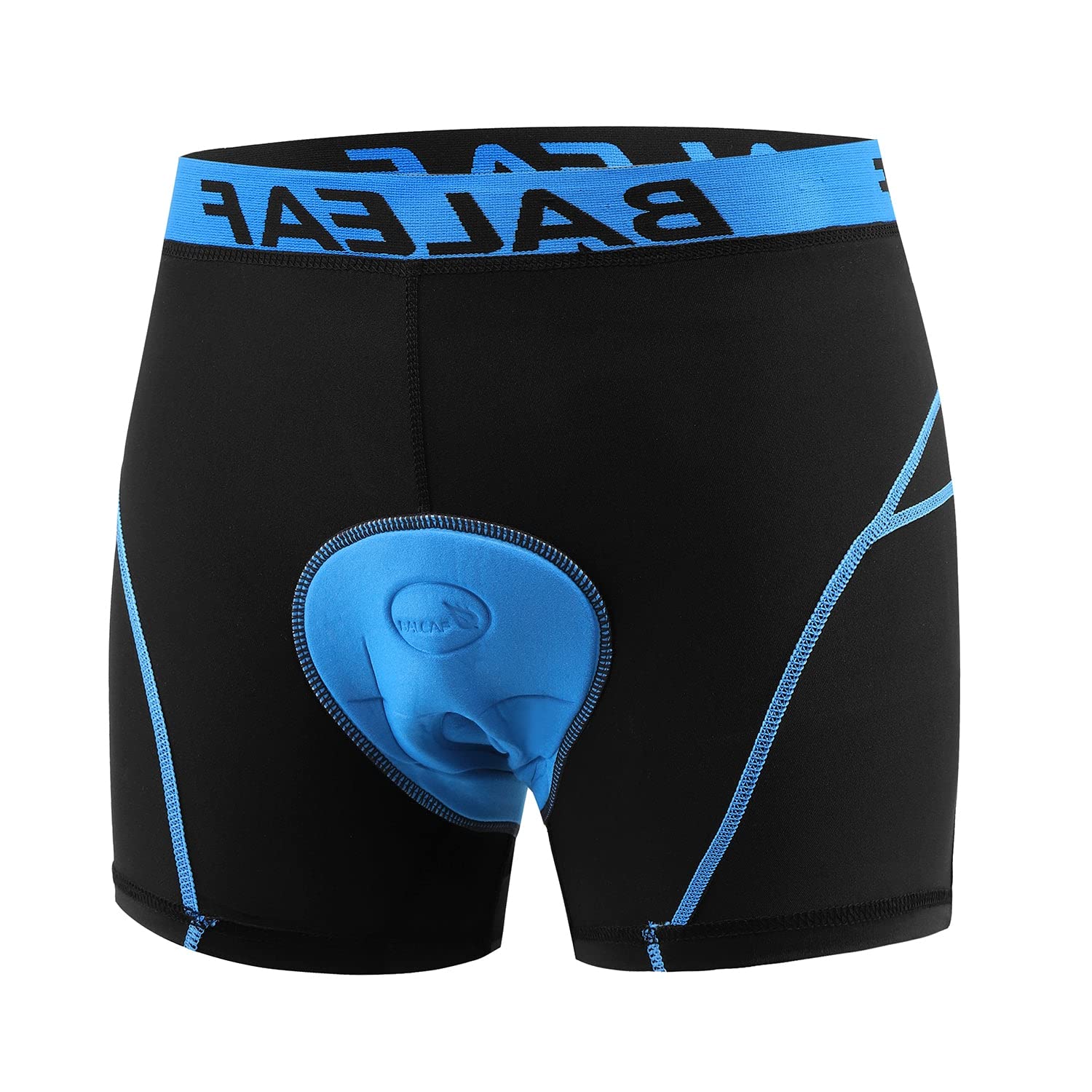 BALEAF Men's 3D Padded Bike Shorts Cycling Underwear MTB Liner Road Biking Bicycle Clothes Blue M