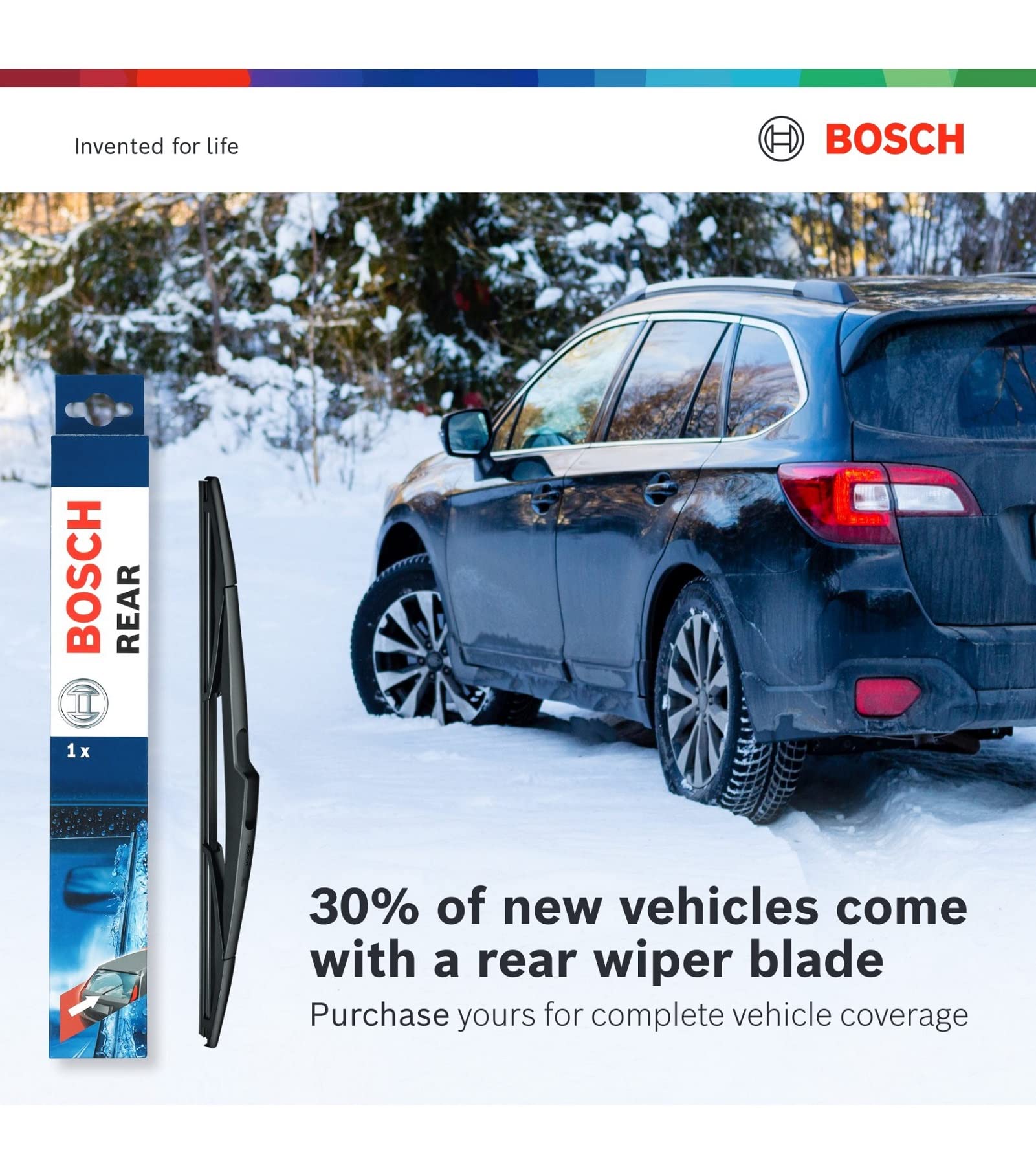 BOSCH 26OE ICON Premium Beam Wiper Blade; 26" - Single