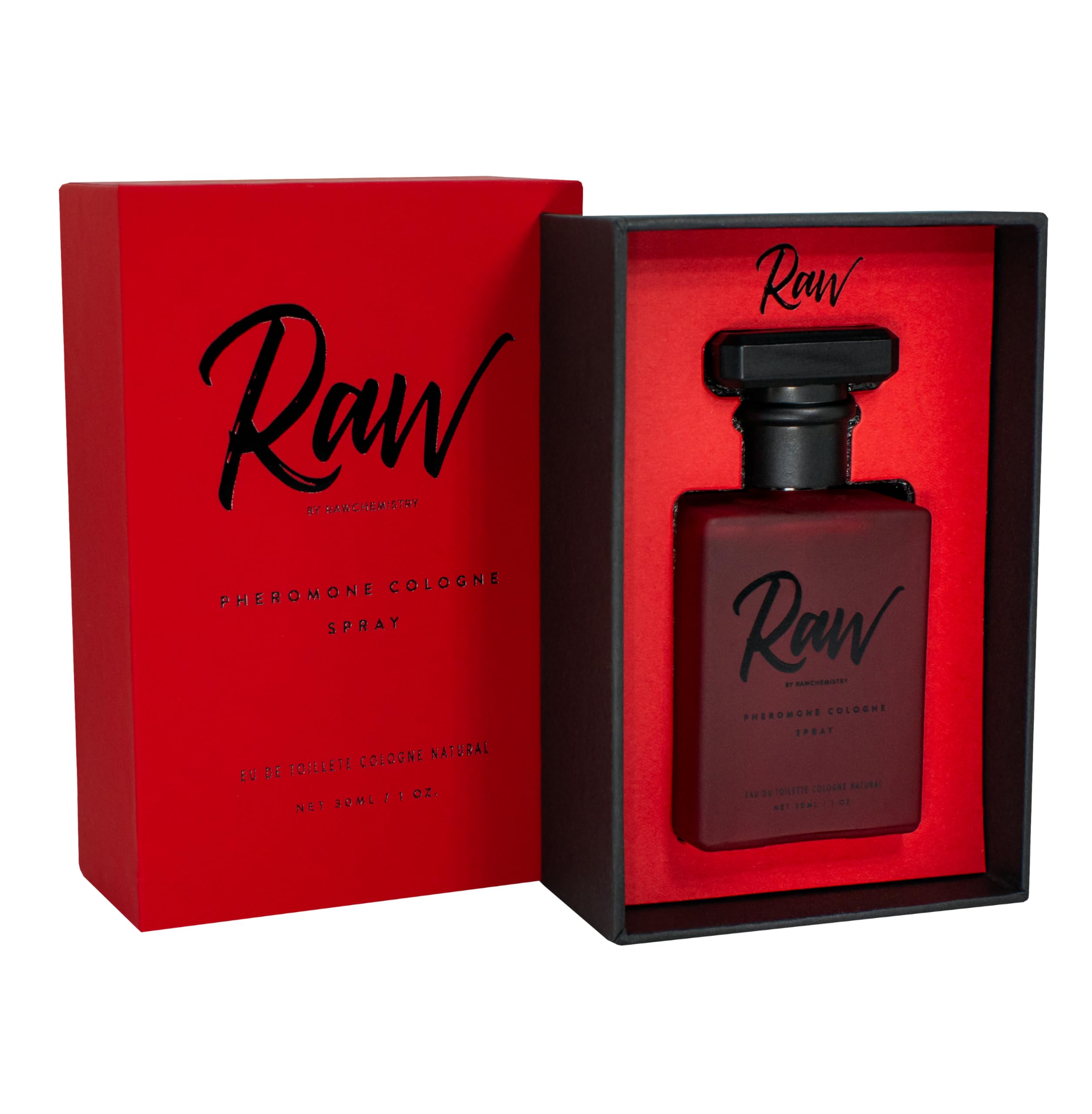 RawChemistry Raw A Pheromone Infused Cologne - A Cologne with Pheromones for Men 1 oz.