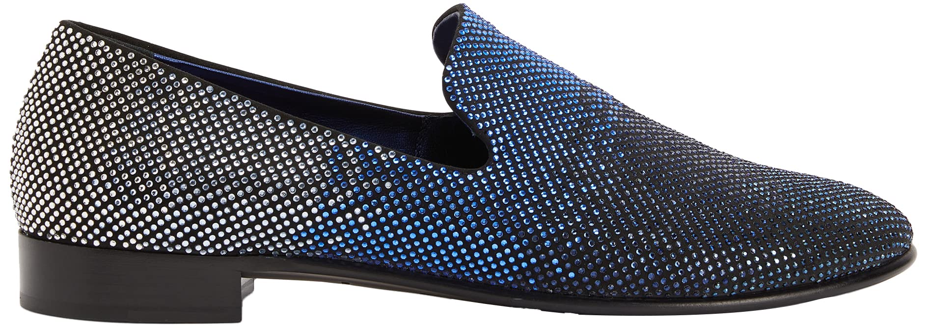 Giuseppe Zanotti, Lewis Sparkle Loafers, 12, Multicolor/Gradient Blue