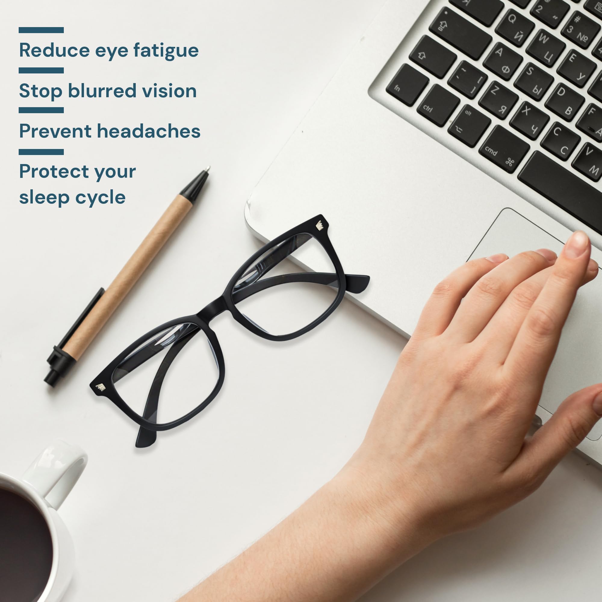 Gaoye Blue Light Blocking Glasses - Anti UV Ray Computer Gaming Glasses, Blue Blockers Glasses For Women/Men